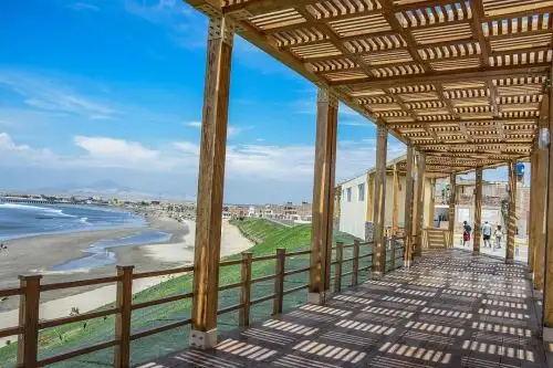 El malecón de Malabrigo sirve de ejemplo para las futuras infraestructura que se construirán en Pacasmayo y Huanchaco. ANDINA/Difusión