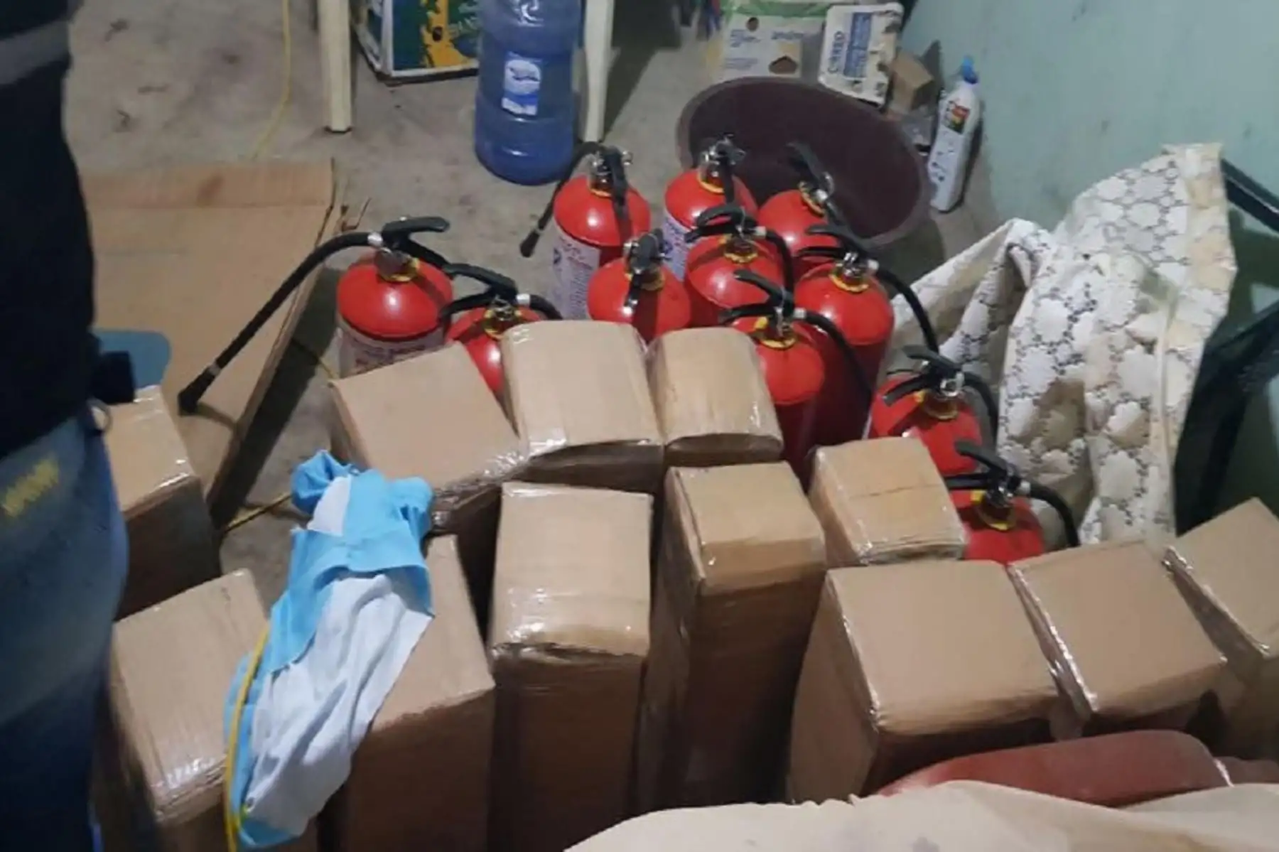 Capturan a cuatro personas con droga cerca de frontera con Ecuador. ANDINA/Difusión