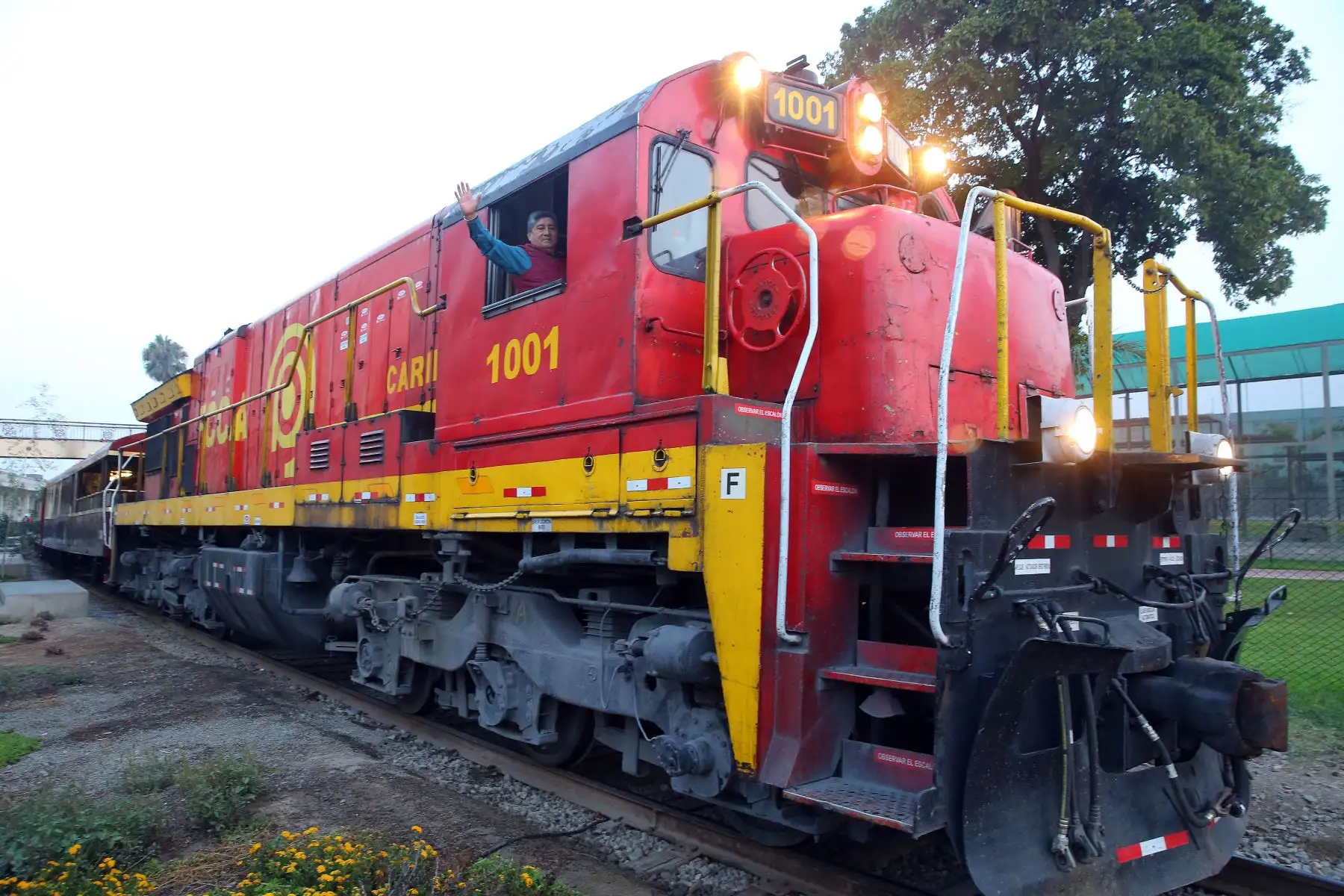 Por primera vez en el 2018 el Ferrocarril Central Andino partió a Huancayo, el viaje durará 13 horas (Foto: ANDINA/Luis Iparraguirre)