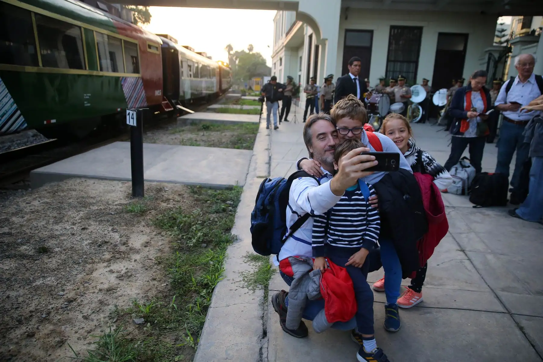 Por primera vez en el 2018 el Ferrocarril Central Andino partió a Huancayo, el viaje durará 13 horas (Foto: ANDINA/Luis Iparraguirre)