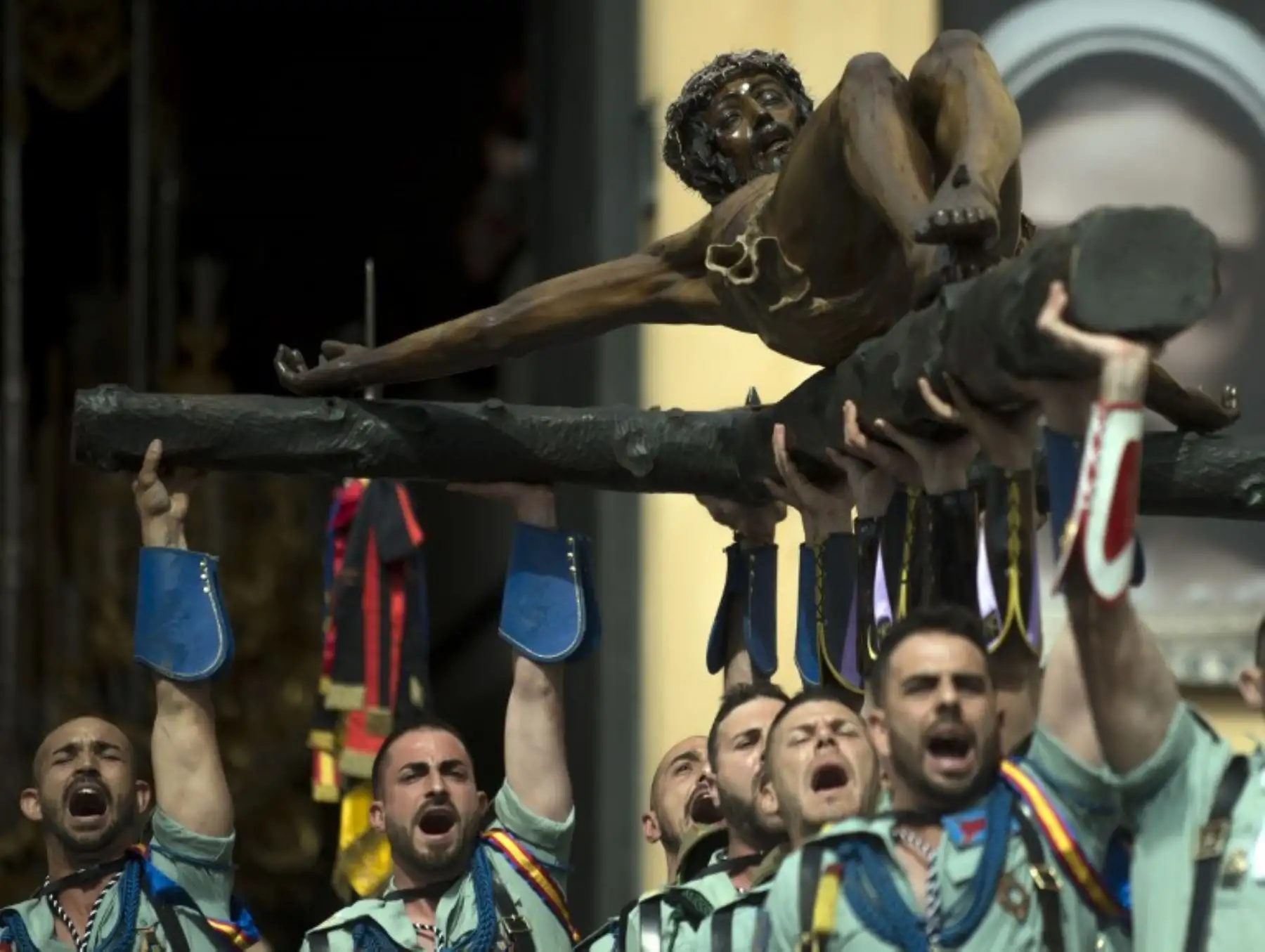 Los creyentes cristianos de todo el mundo celebran la Semana Santa de Pascua en celebración de la crucifixión y la resurrección de Jesucristo. Foto: AFP.