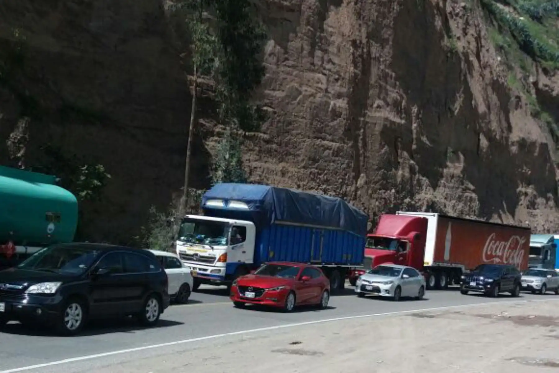 Restringirán tránsito de vehículos pesados en la carretera Central por Navidad. ANDINA/Difusión