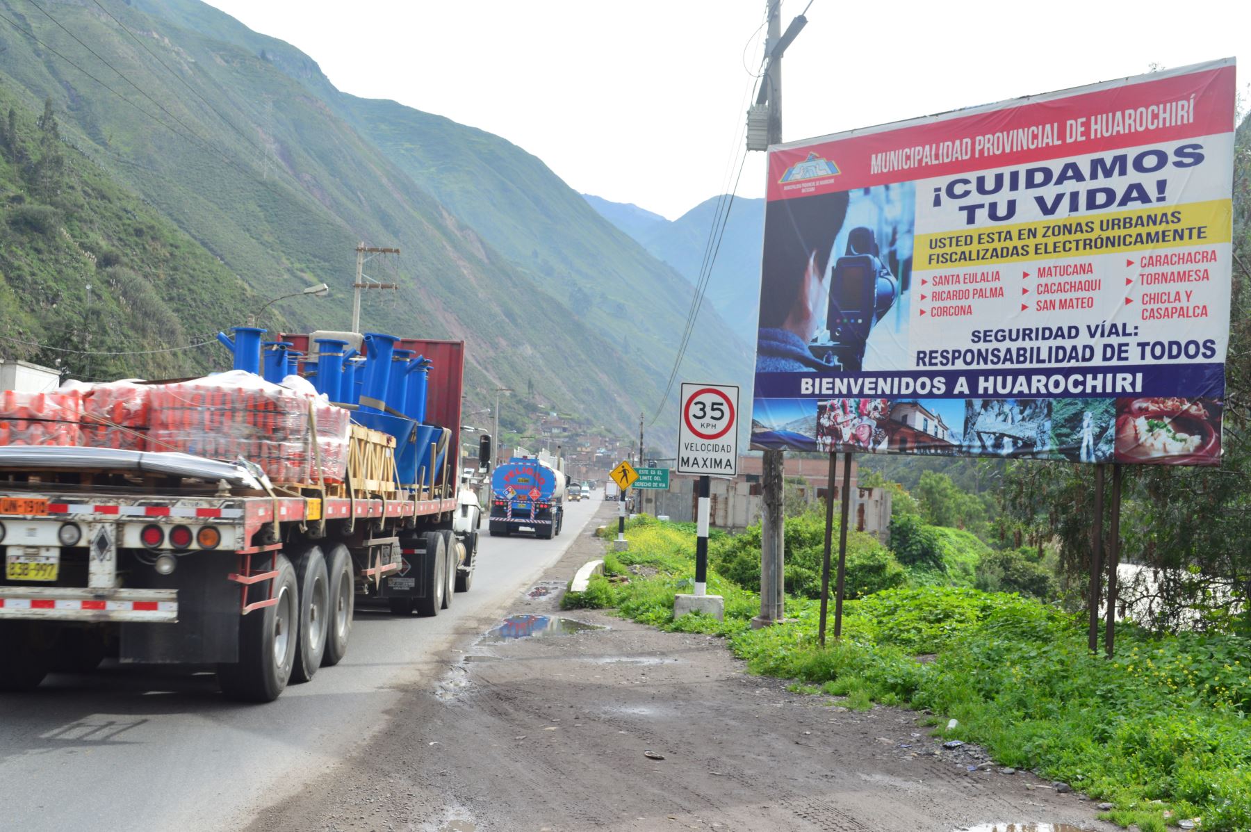 Se reducen accidentes de tránsito en provincia de Huarochirí.Foto:  ANDINA/Difusión.