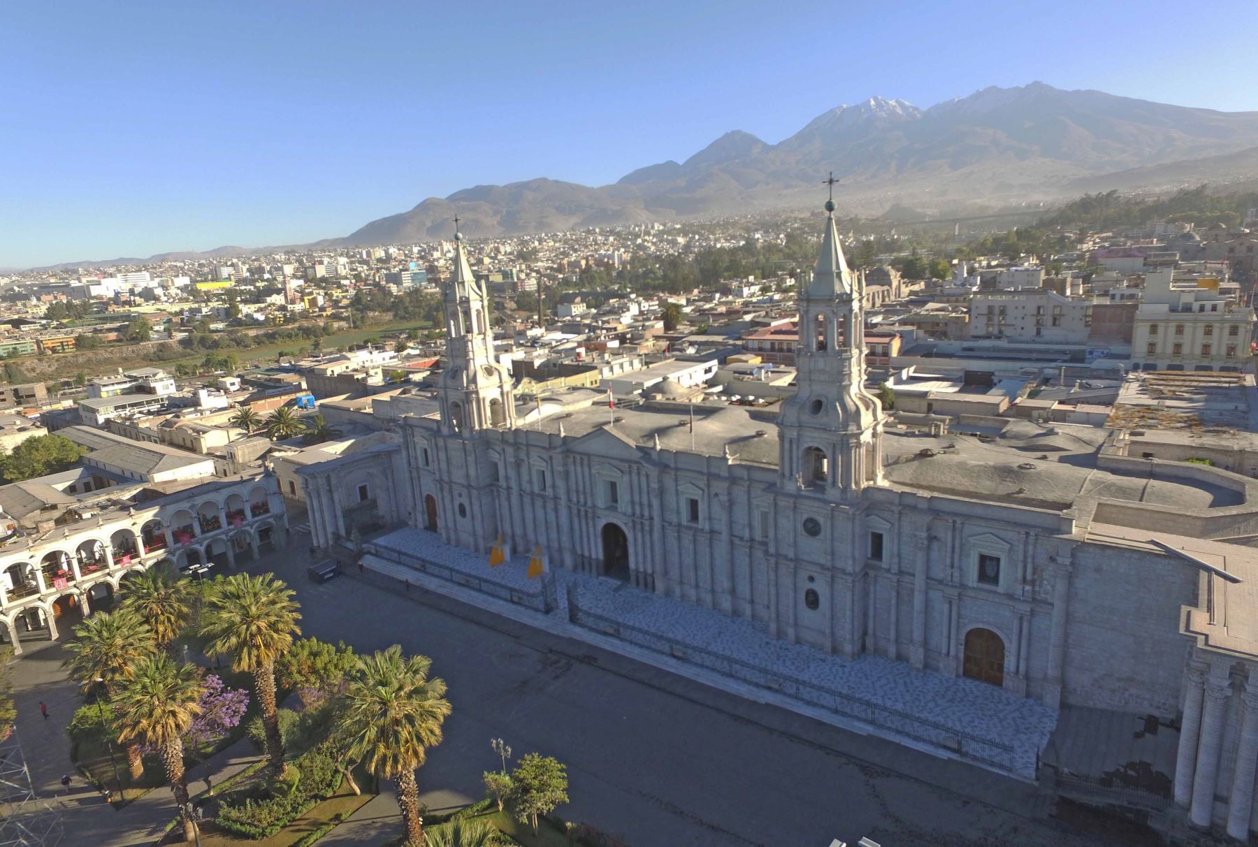 Plaza de Armas de Arequipa. ANDINA/Jhony Laurente