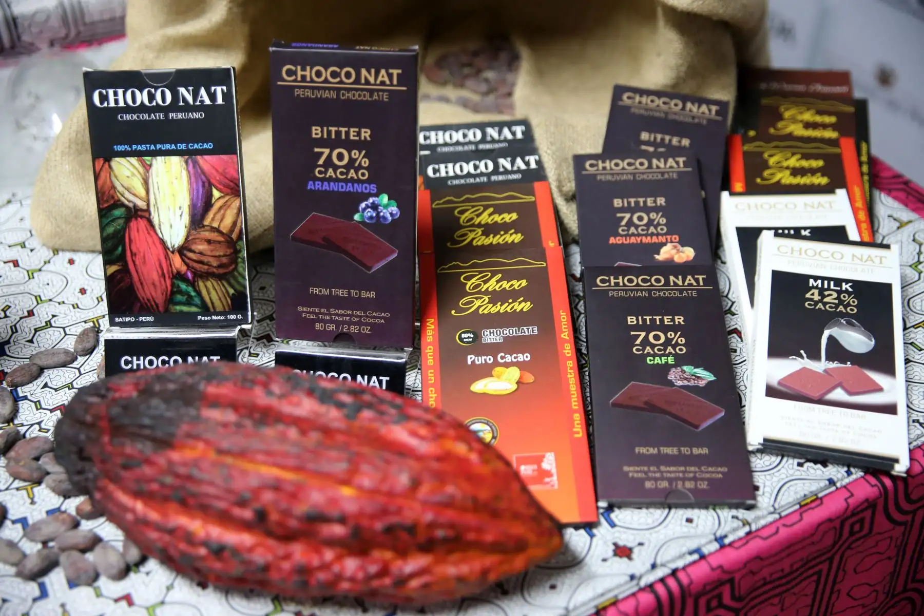 Devida impulsa la cadena productiva del cacao para combatir el terrorismo y el narcotráfico. ANDINA/Norman Córdova