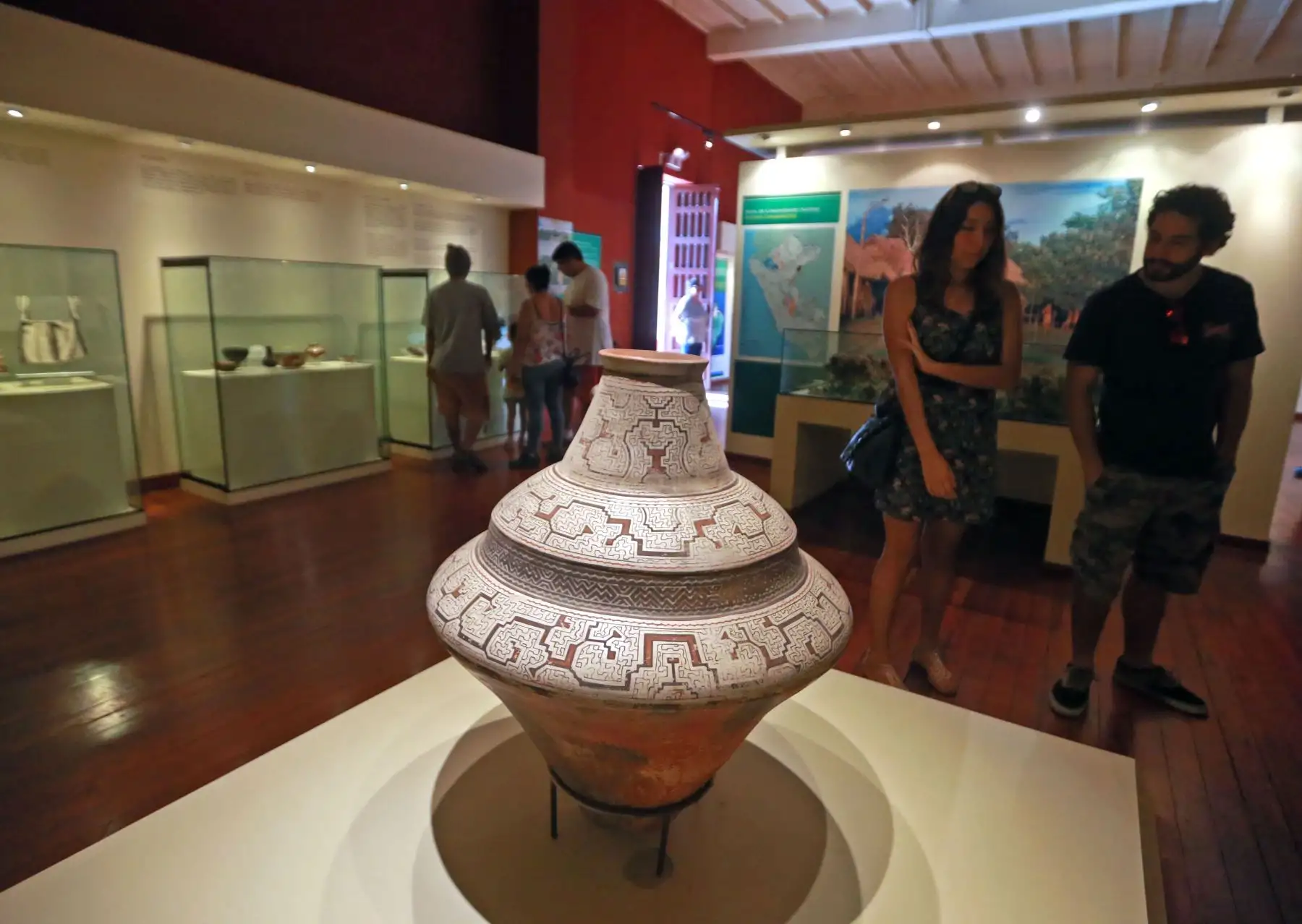 En el marco del programa de Museos Abiertos que impulsa el Ministerio de Cultura los primeros domingos de cada mes, Museo Nacional de Arqueología y Antropología de Pueblo Libre. Foto: ANDINA/Vidal Tarqui
