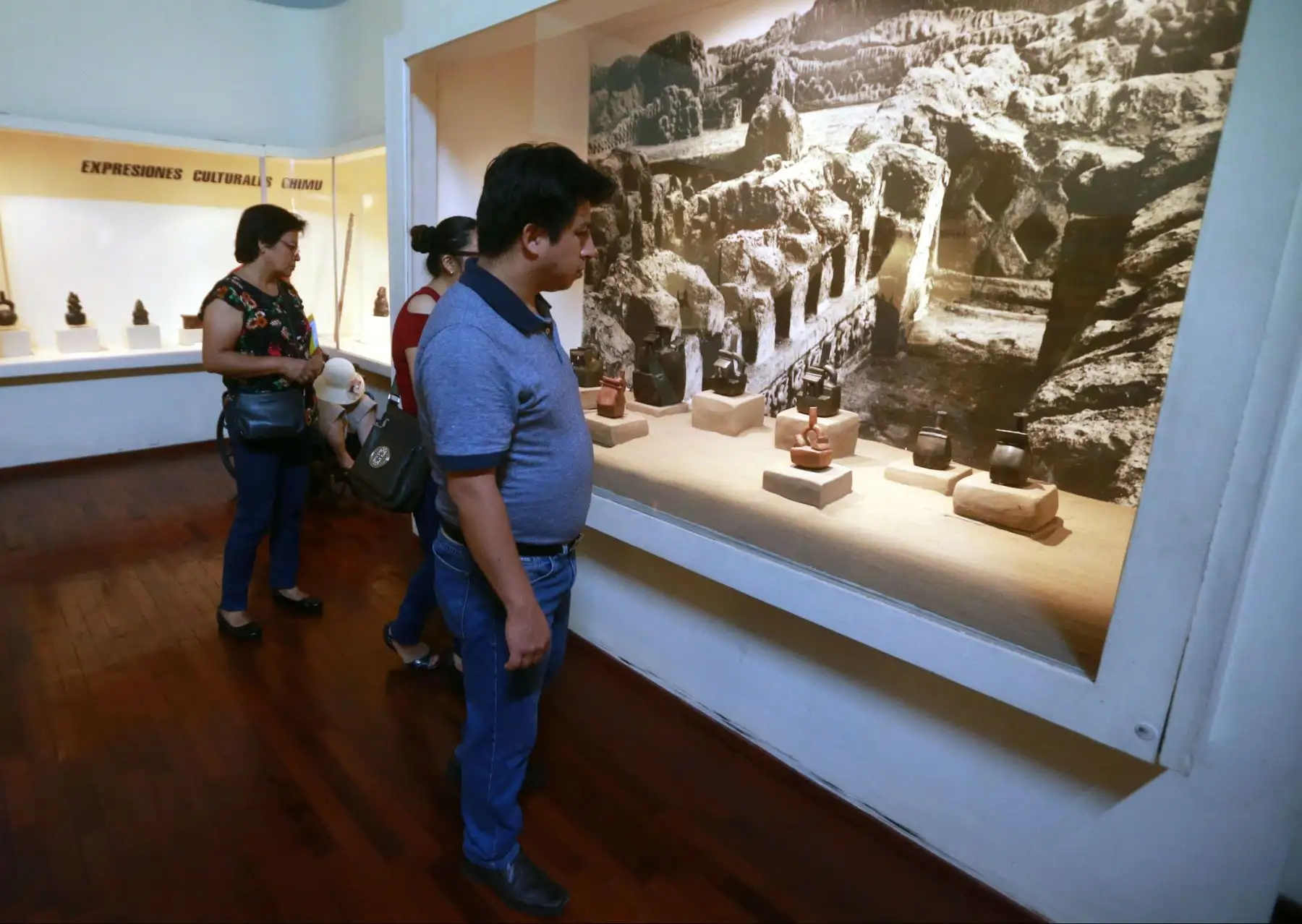En el marco del programa de Museos Abiertos que impulsa el Ministerio de Cultura los primeros domingos de cada mes, Museo Nacional de Arqueología y Antropología de Pueblo Libre. Foto: ANDINA/Vidal Tarqui