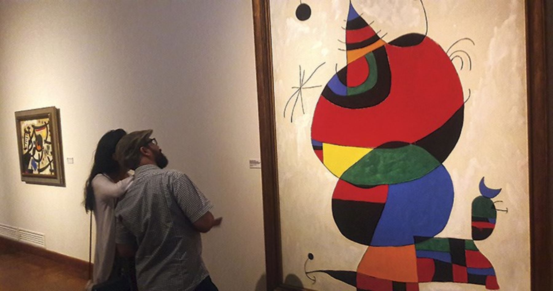 Pintura de Joan Miró. Foto: ANDINA/Difusión