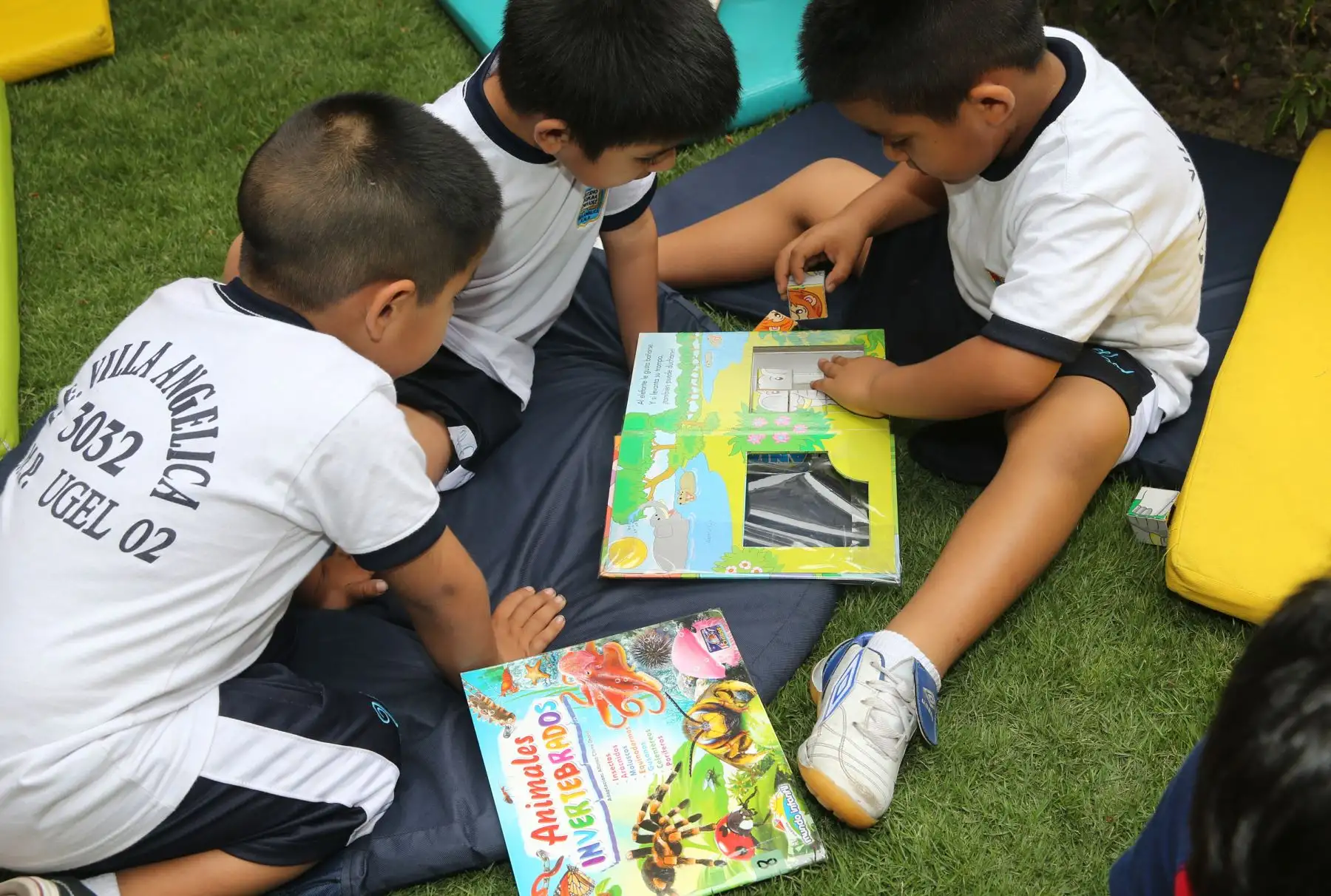 Actividades culturales por el día Internacional del libro Infantil, organizado por la biblioteca Nacional  Foto: ANDINA/Norman Córdova