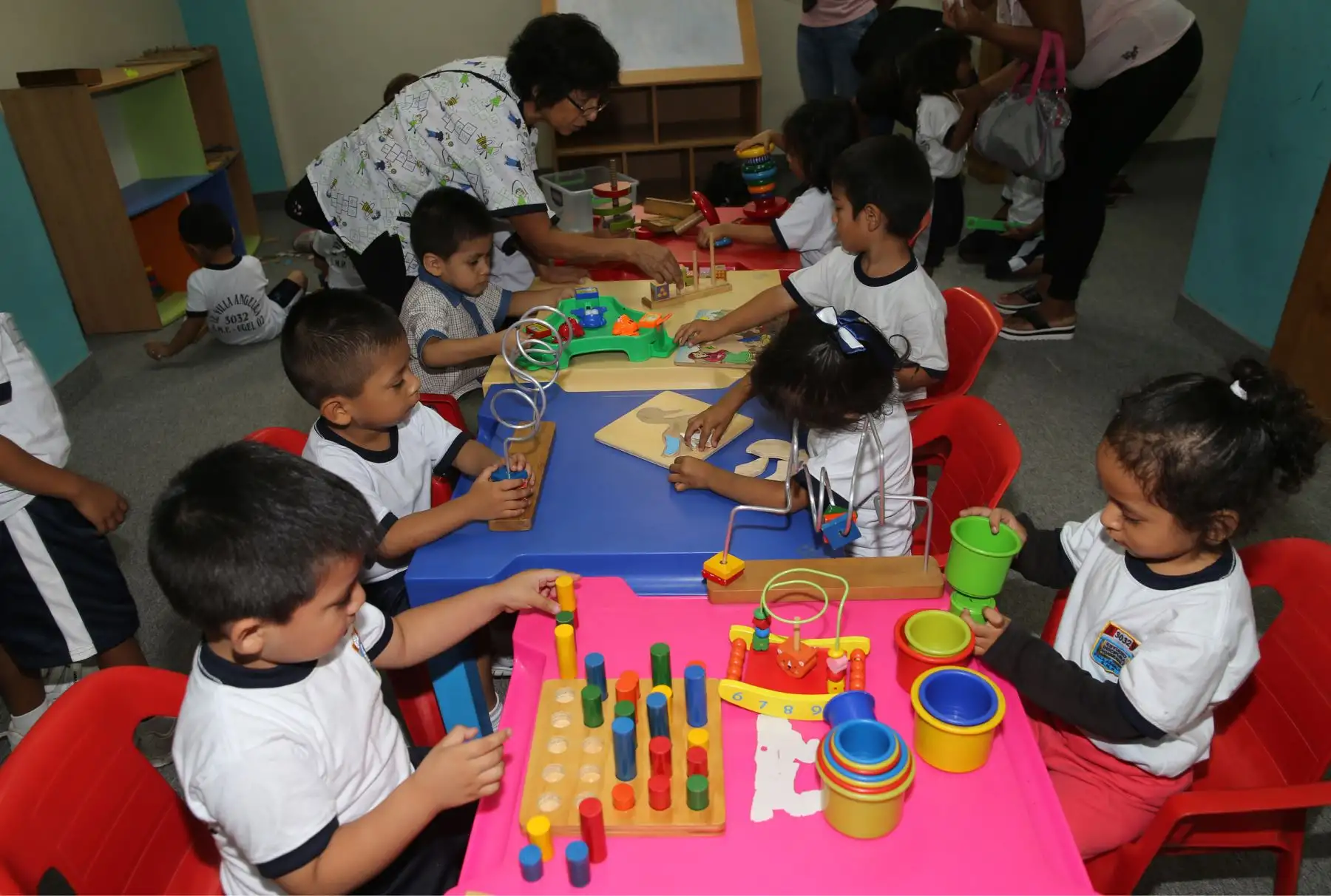 Actividades culturales por el día Internacional del libro Infantil, organizado por la biblioteca Nacional  Foto: ANDINA/Norman Córdova