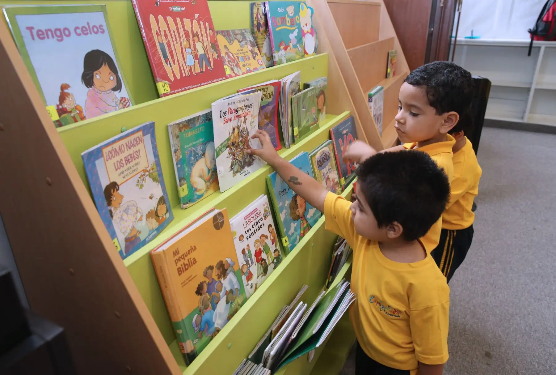 Actividades culturales por el día Internacional del libro Infantil, organizado por la biblioteca Nacional  Foto: ANDINA/Norman Córdova