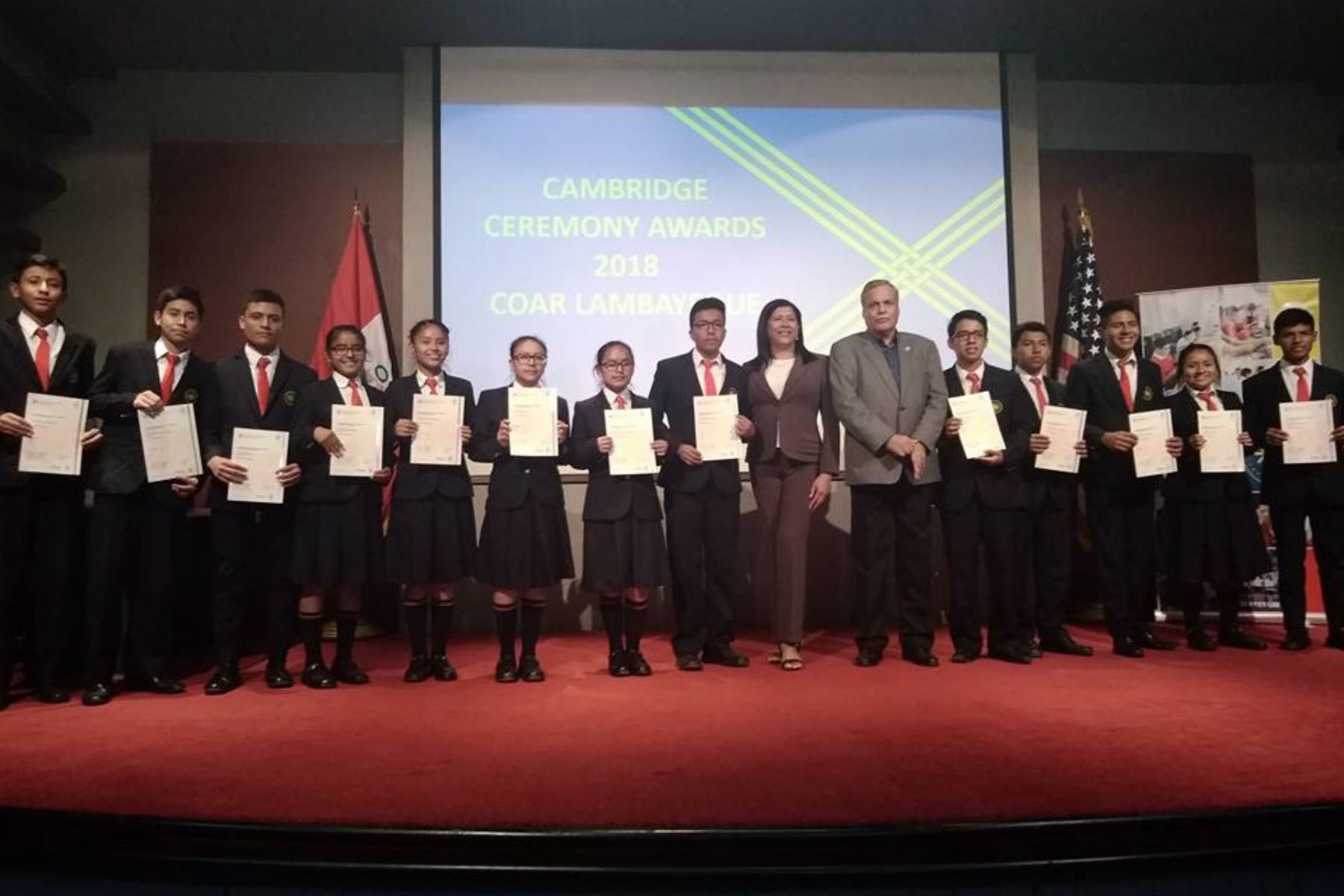 Estudiantes del COAR Lambayeque reciben certificación en inglés.Foto:  ANDINA.