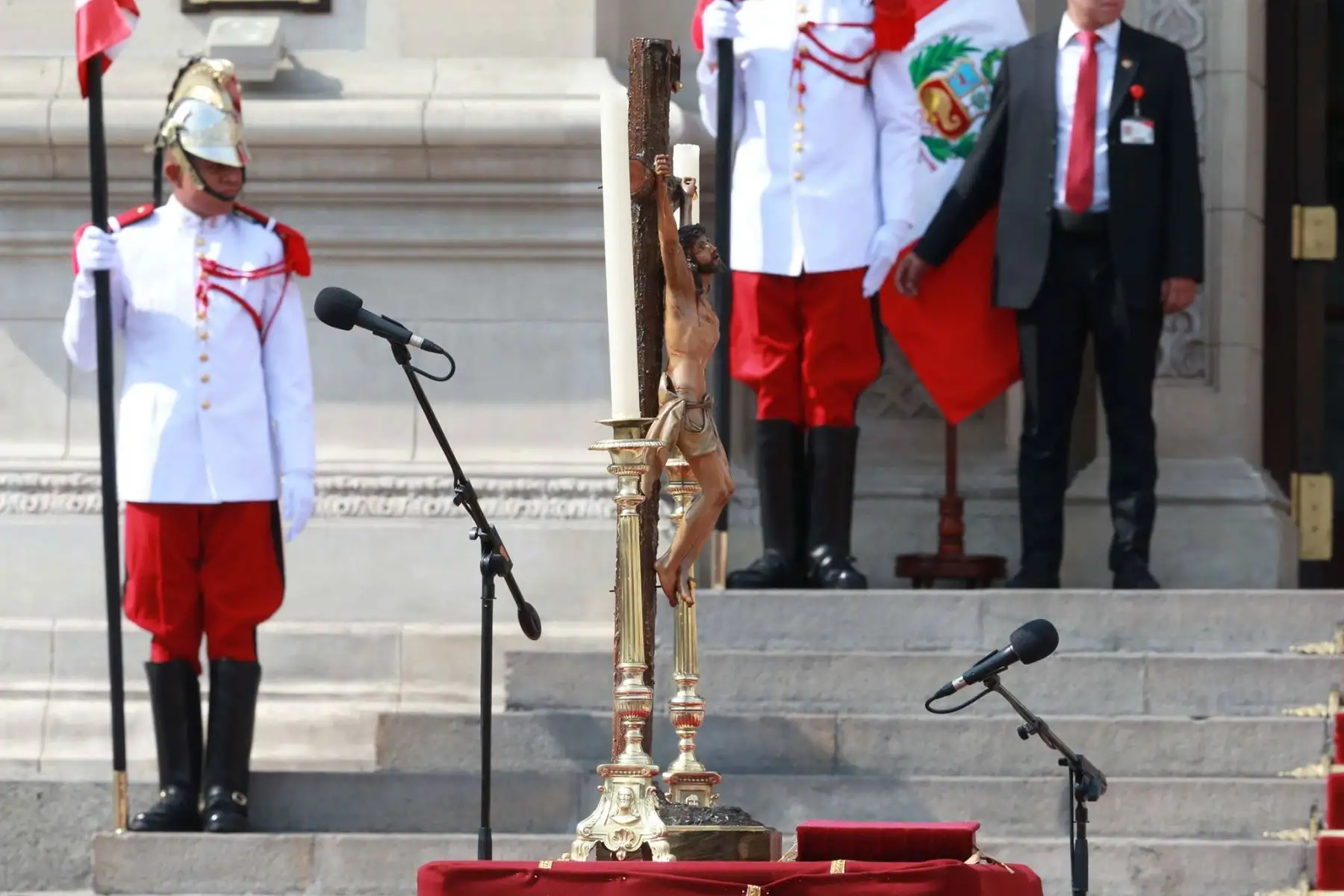 Todo va quedando listo para la juramentación del primer gabinete del gobierno de Martin Vizcarra. Foto: ANDINA/ Vidal Tarqui