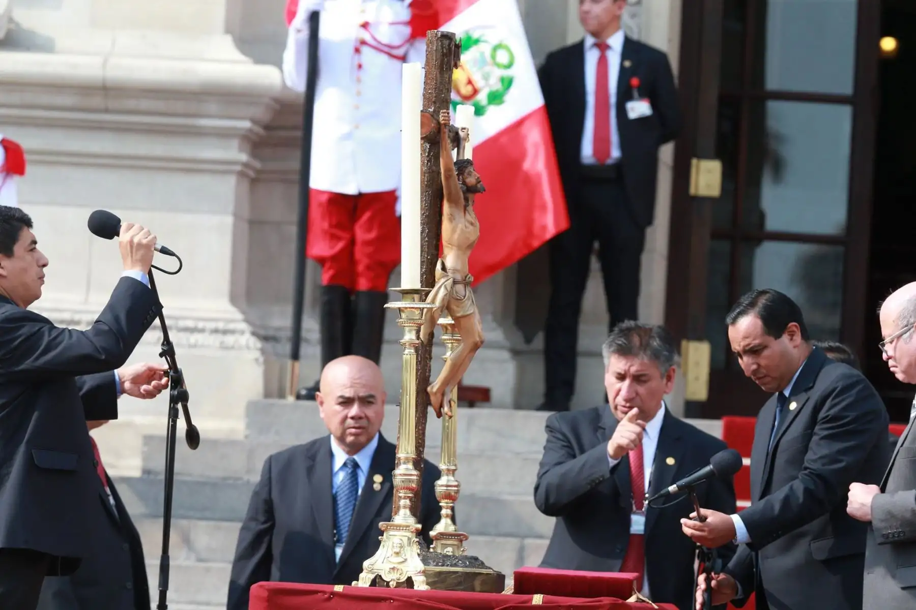 Todo va quedando listo para la juramentación del primer gabinete del gobierno de Martin Vizcarra. Foto: ANDINA/ Vidal Tarqui