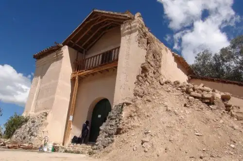 Mesa técnica definirá la restauración integral de la capilla El Copón. ANDINA/Pedro Tinoco