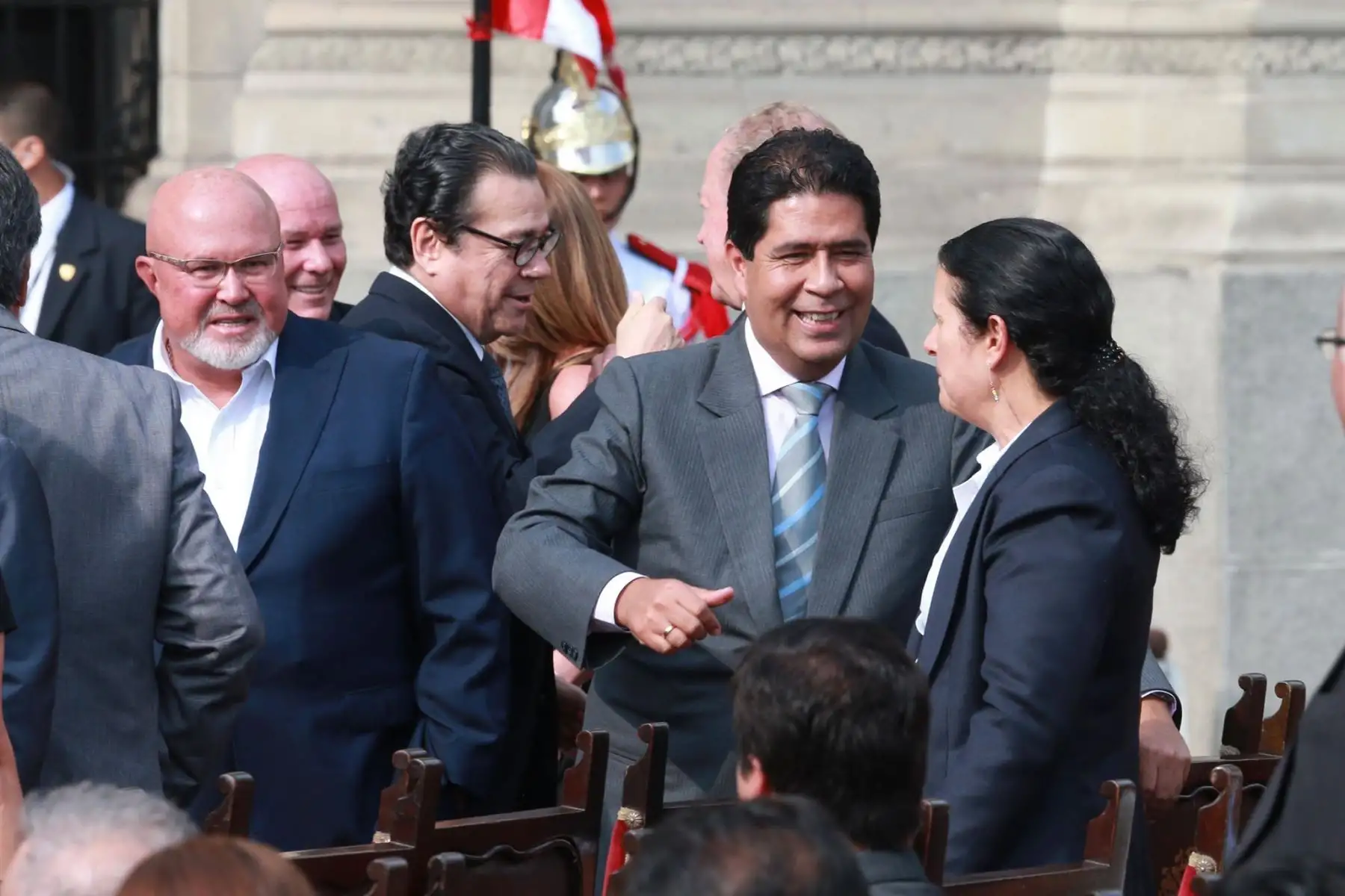 Todo va quedando listo para la juramentación del primer gabinete del gobierno de Martin Vizcarra. Foto: ANDINA/ Vidal Tarqui