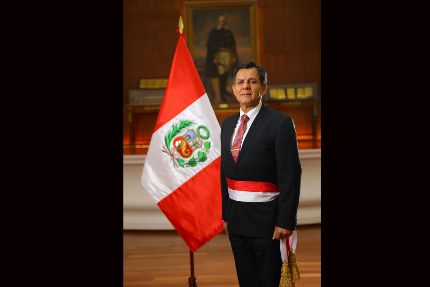 El general en retiro de la Policía Nacional del Perú (PNP) Mauro Medina Guimaraes es el nuevo ministro del Interior . Foto: ANDINA/ Prensa Presidencia
