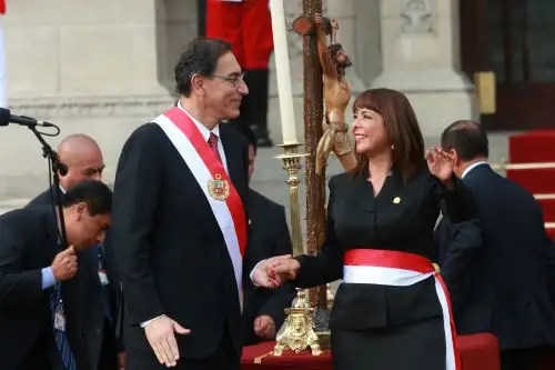 Juramentación de Liliana La Rosa como titular del Midis. Foto: ANDINA/Vidal Tarqui