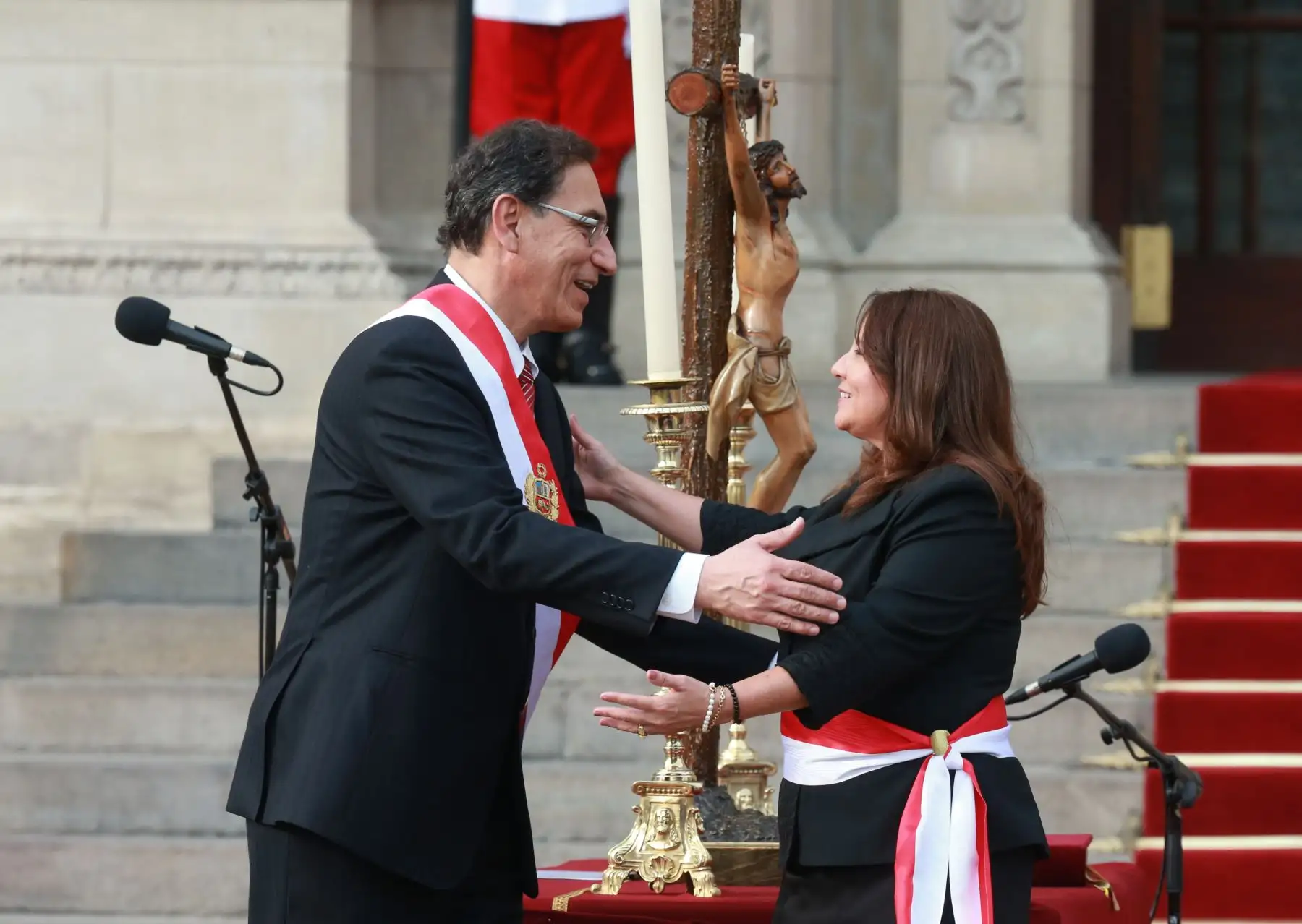 Juramentación de Ana María Mendieta  como Ministra de la Mujer. Foto: ANDINA/Vidal Tarqui