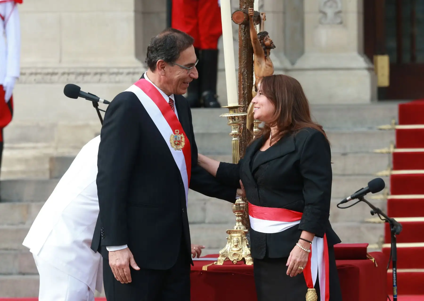 Juramentación de Ana María Mendieta  como Ministra de la Mujer. Foto: ANDINA/Vidal Tarqui