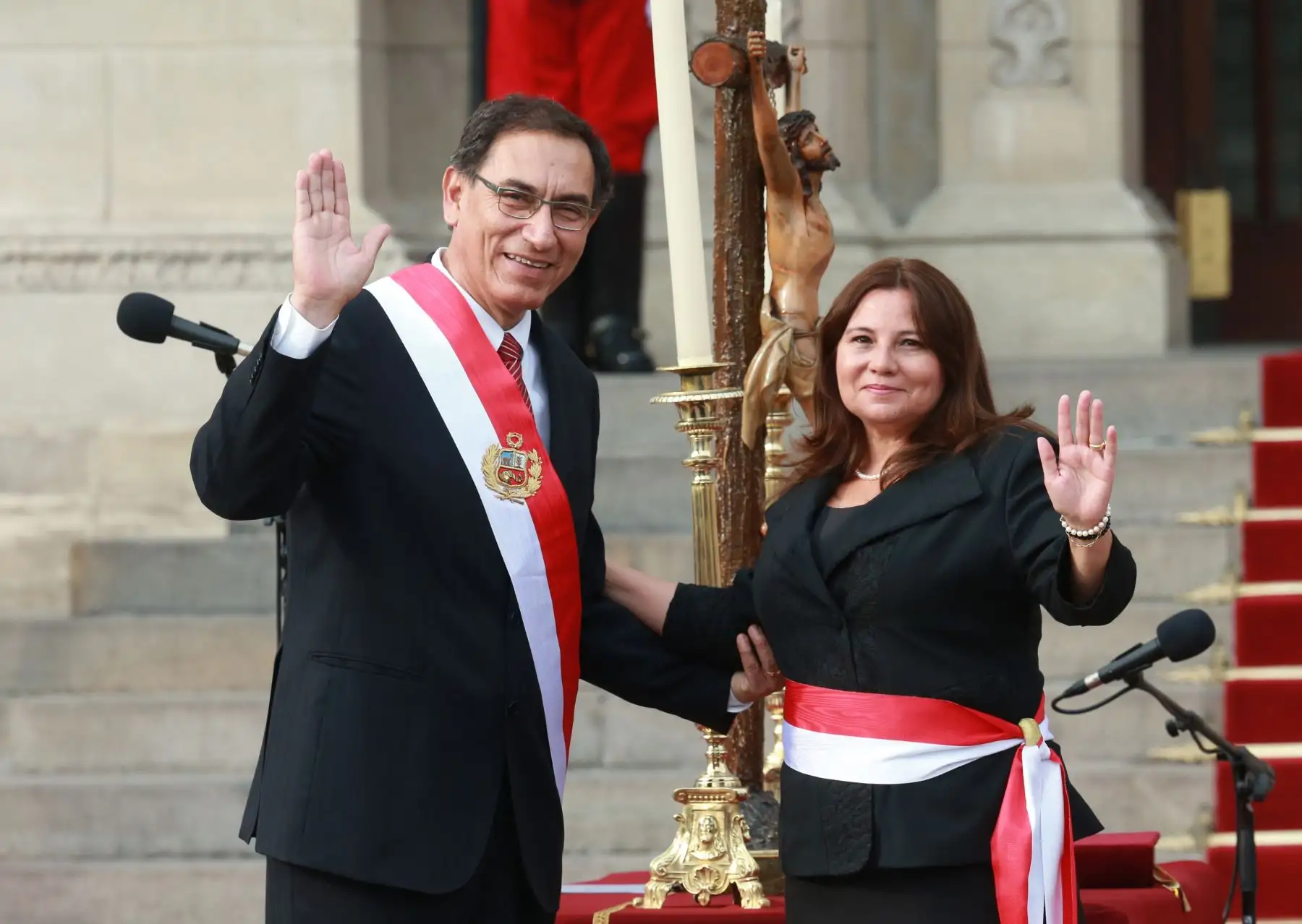 Juramentación de Ana María Mendieta  como Ministra de la Mujer. Foto: ANDINA/Vidal Tarqui