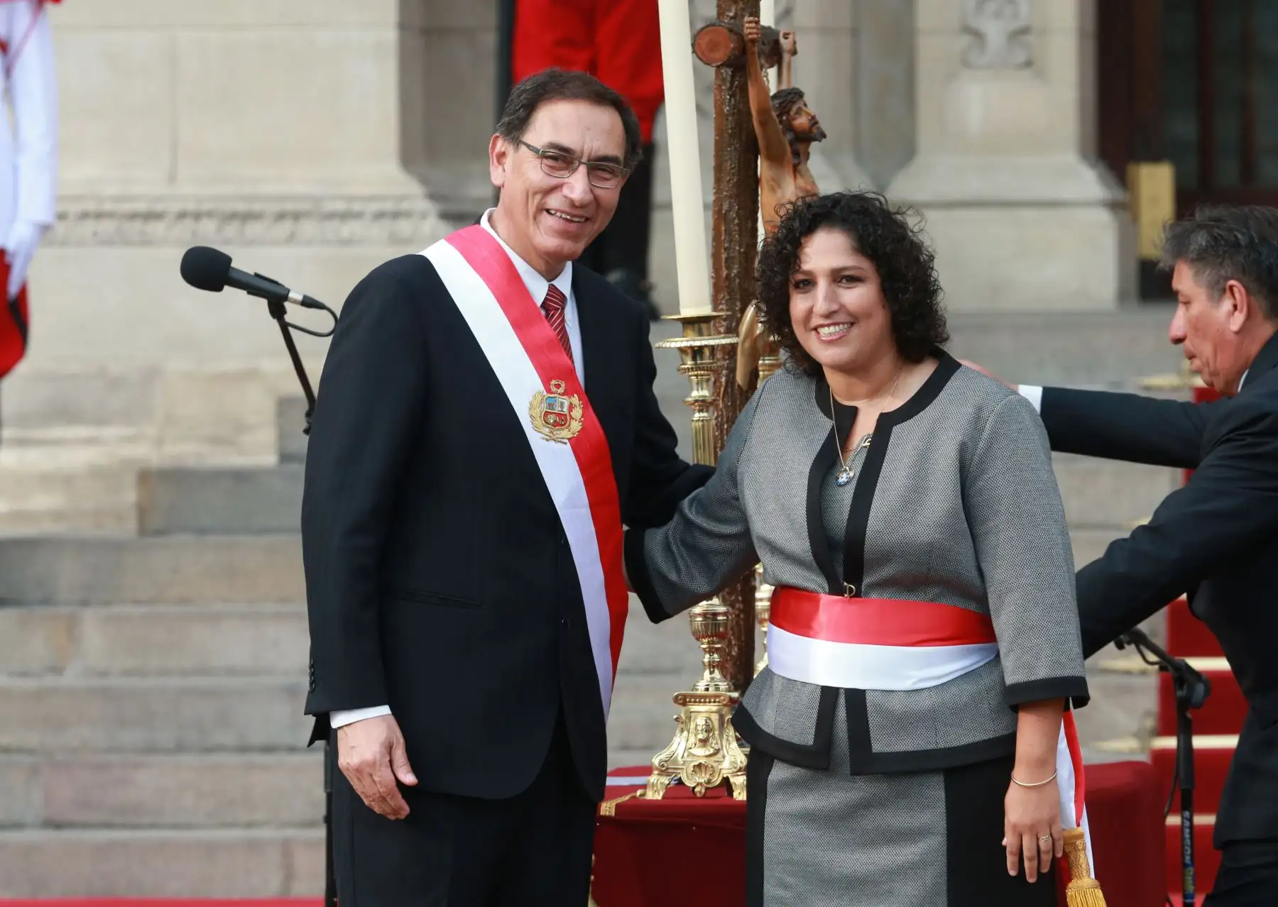 Juramentación de Fabiola Muñoz como ministra del Ambiente. Foto: ANDINA/Vidal Tarqui.