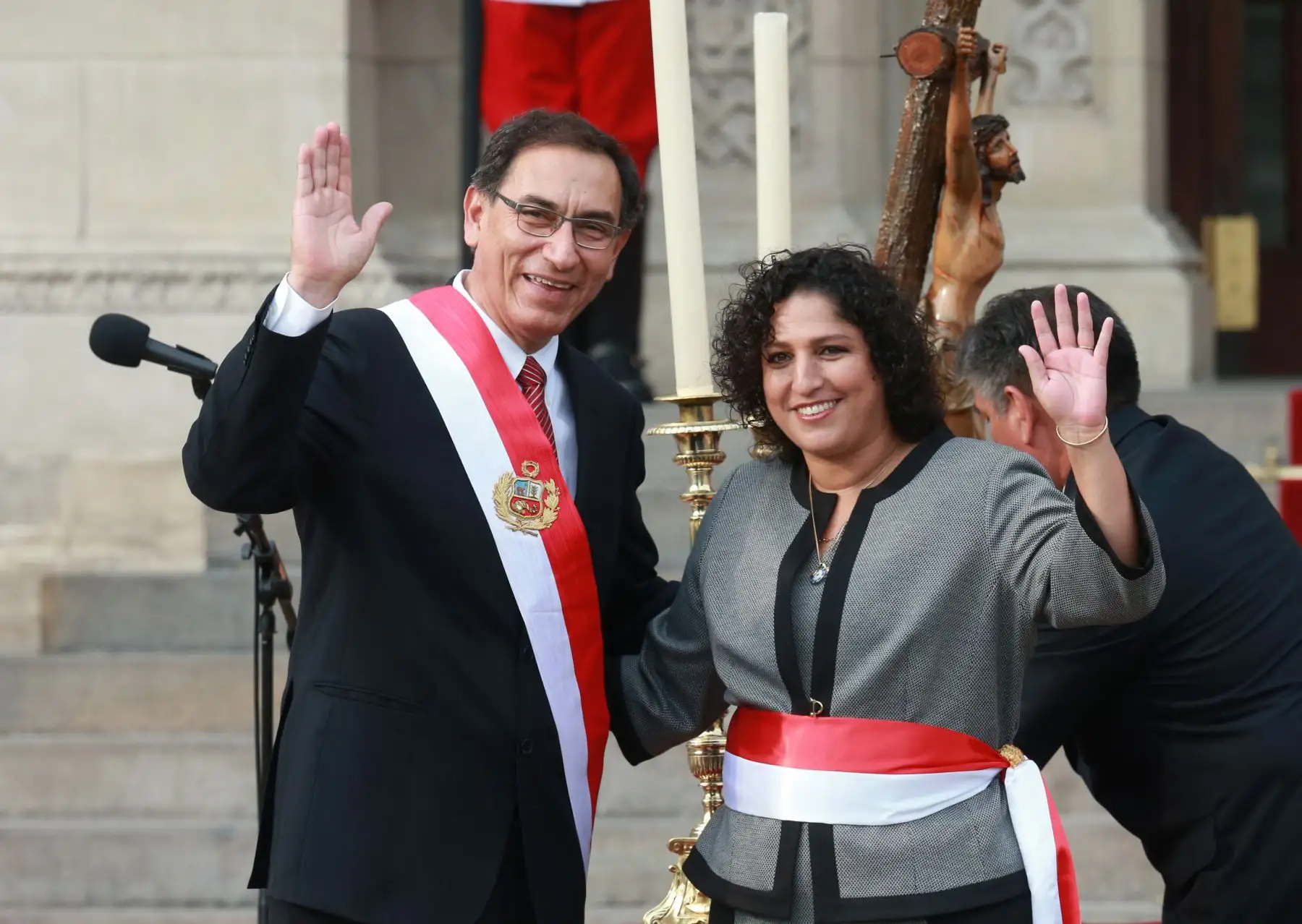 Juramentación de Fabiola Muñoz como ministra del Ambiente. Foto: ANDINA/Vidal Tarqui.