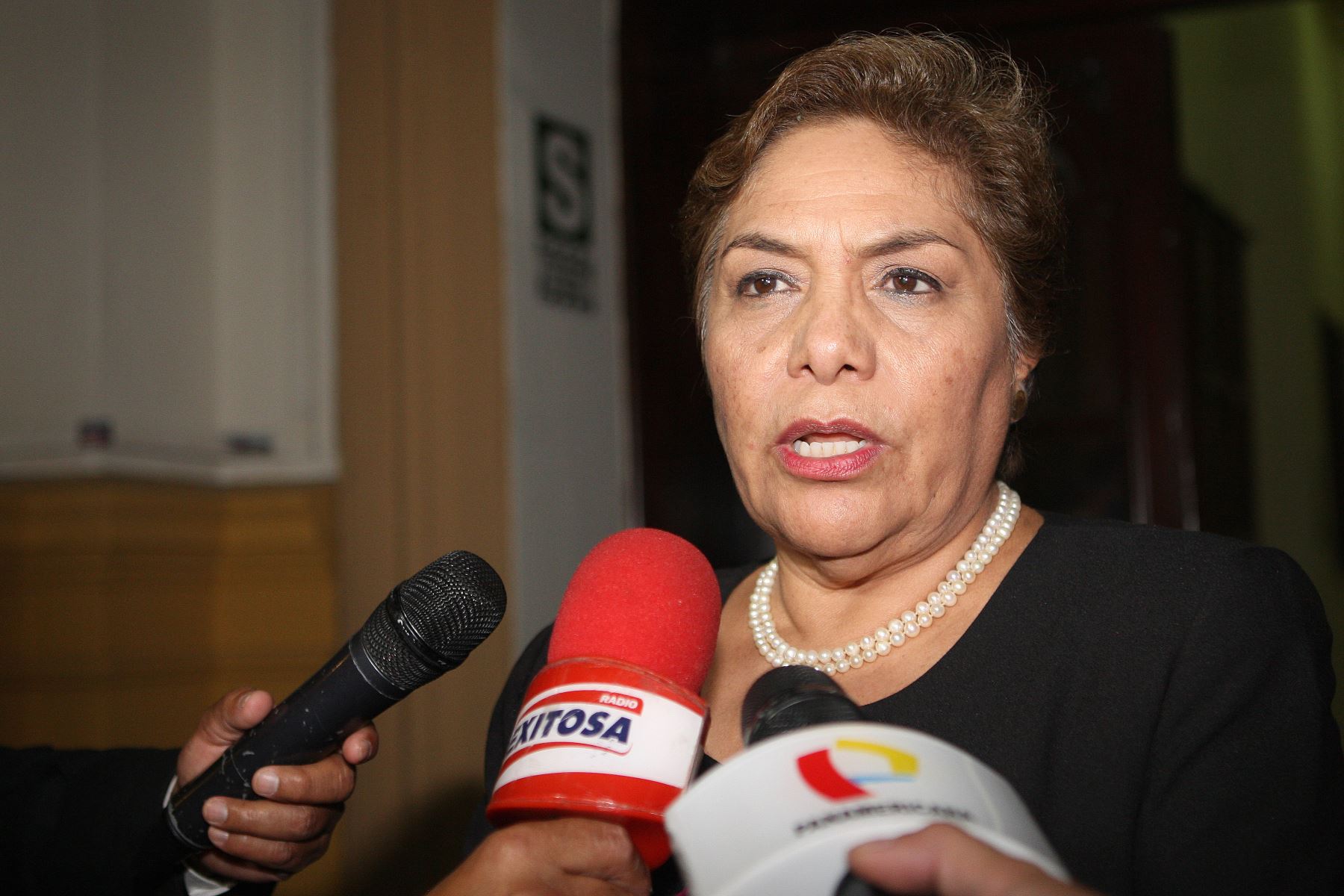 Congresista Luz Salgado. Foto: ANDINA/Héctor Vinces.