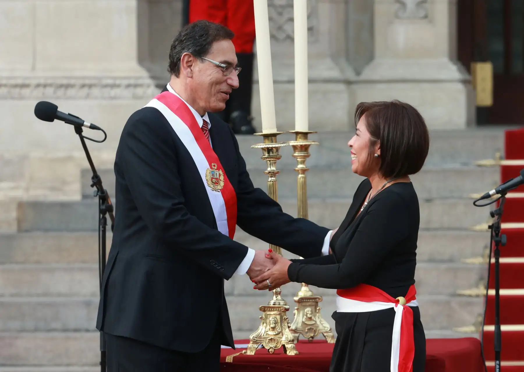 Juramentación de Patricia Balbuena como ministra de Cultura. Foto: ANDINA/Vidal Tarqui.