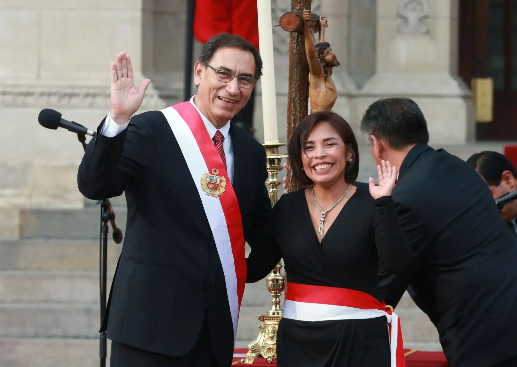 Juramentación de Patricia Balbuena como ministra de Cultura. Foto: ANDINA/Vidal Tarqui.