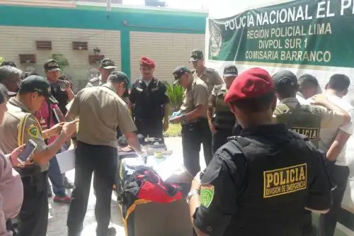 Un ciudadano dio aviso a policías que patrullaban cerca de la plaza Butters. Foto: Difusión.