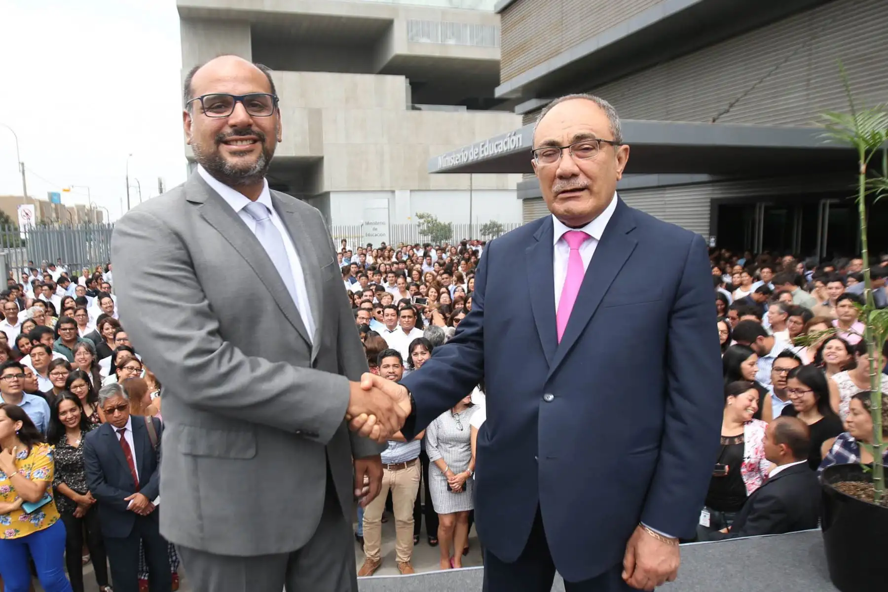 03/04/2018   Ceremonia de asunción de cargo del ministro de Educación, Daniel Alfaro. Foto: ANDINA/ Difusión.