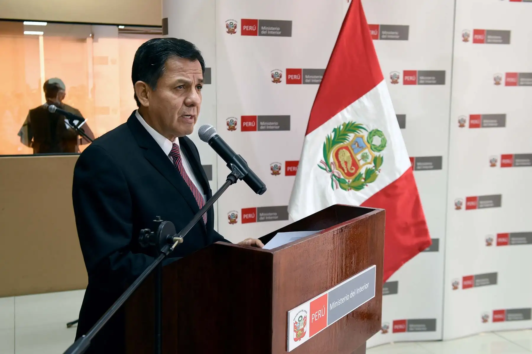 03/04/2018   Ministro del Interior Mauro Medina Guimaraes, asumió sus funciones.Foto:ANDINA/Mininter