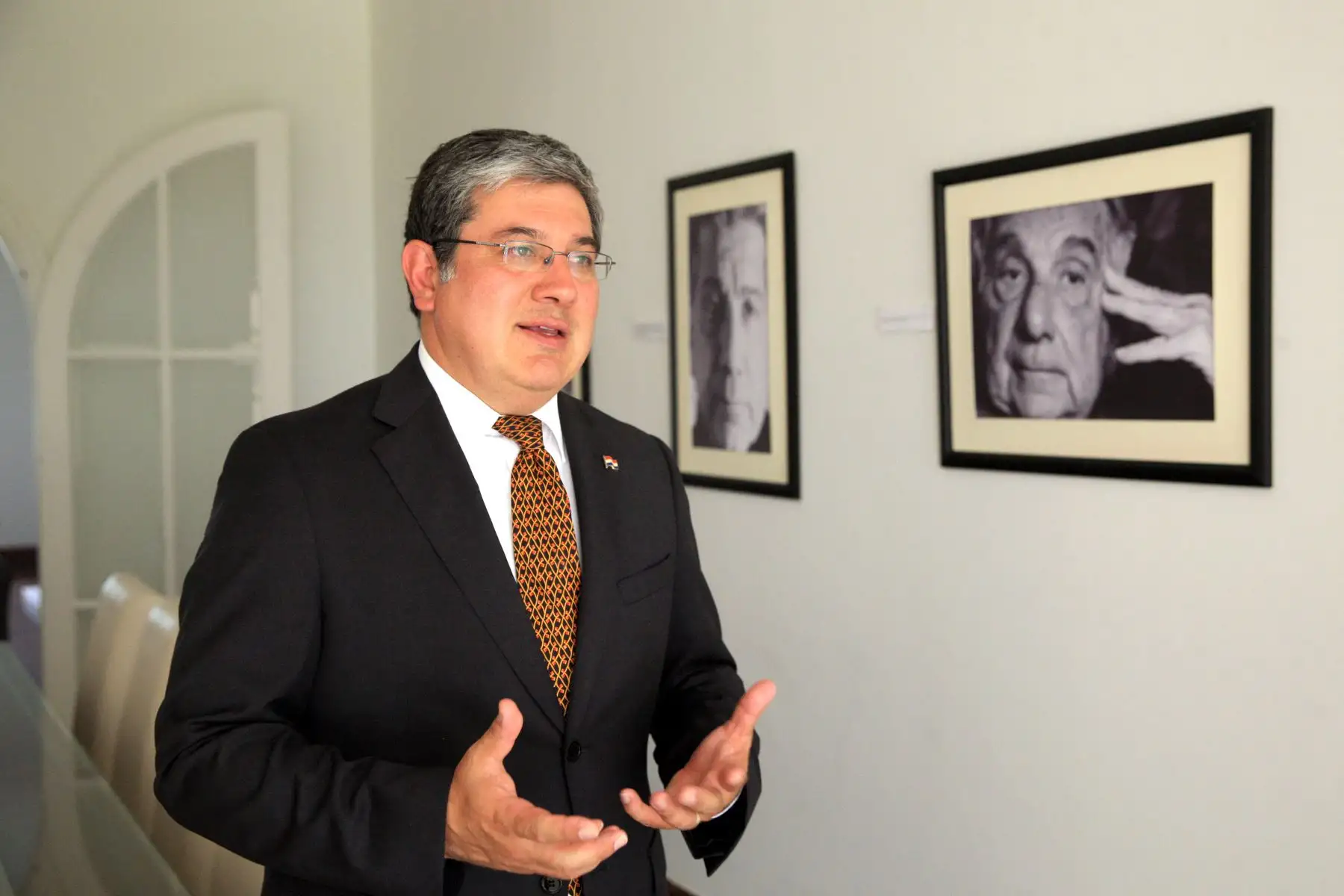 Entrevista al Embajador de Paraguay Julio Duarte Van Humbeck. Foto: ANDINA/Dante Zegarra