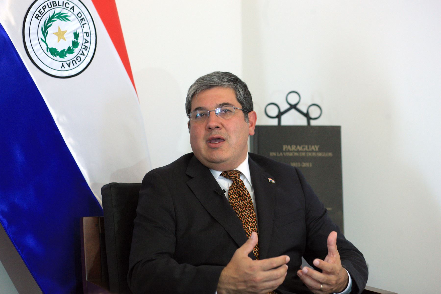 Embajador de Paraguay, Julio Duarte. ANDINA/Dante Zegarra