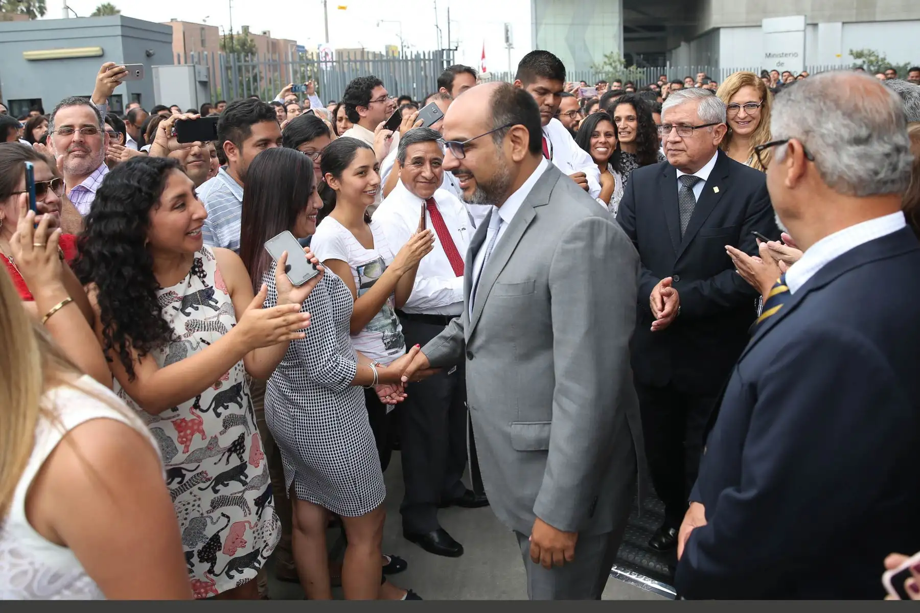 Ceremonia de asunción de cargo del ministro de Educación, Daniel Alfaro. Foto: ANDINA/ Difusión