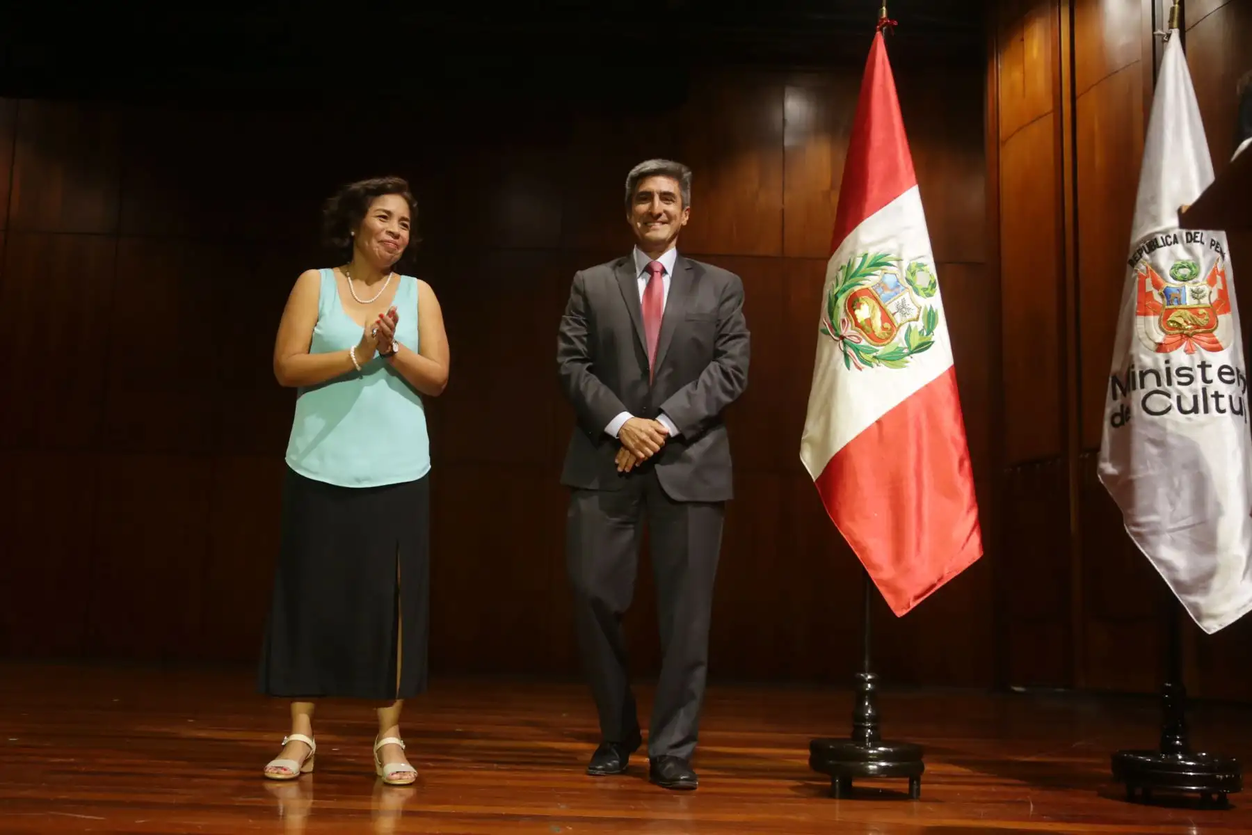 Ceremonia de asunción de cargo de la ministra de Cultura,Patricia Balbuena. Foto: ANDINA/ Difusión