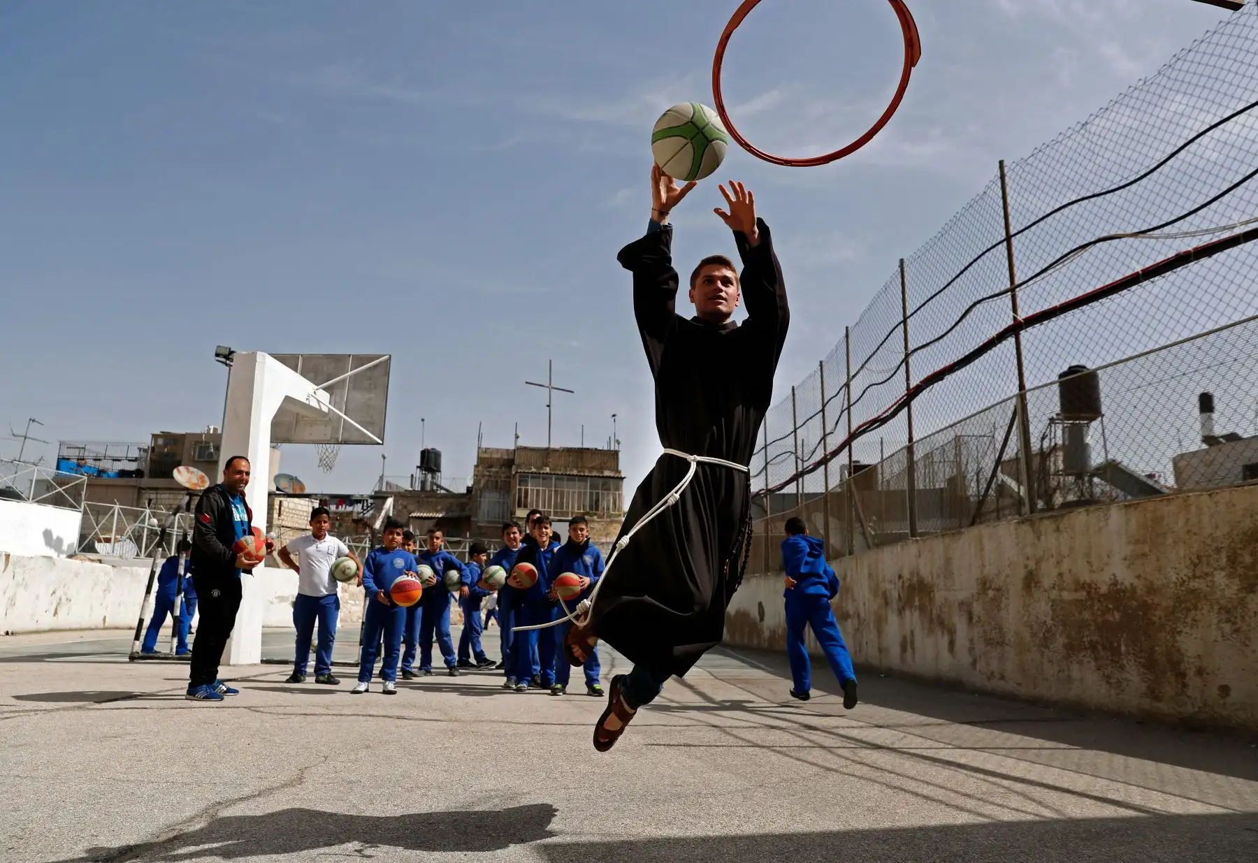 Franciscanos en Tierra Santa Foto:AFP