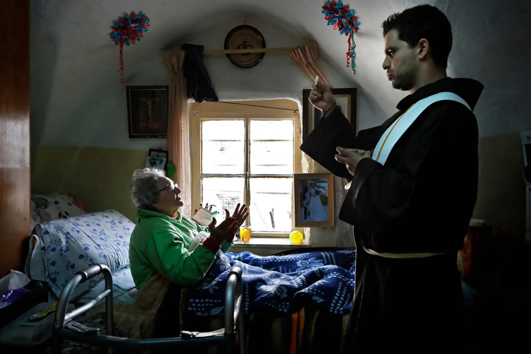 Franciscanos en Tierra Santa Foto: AFP