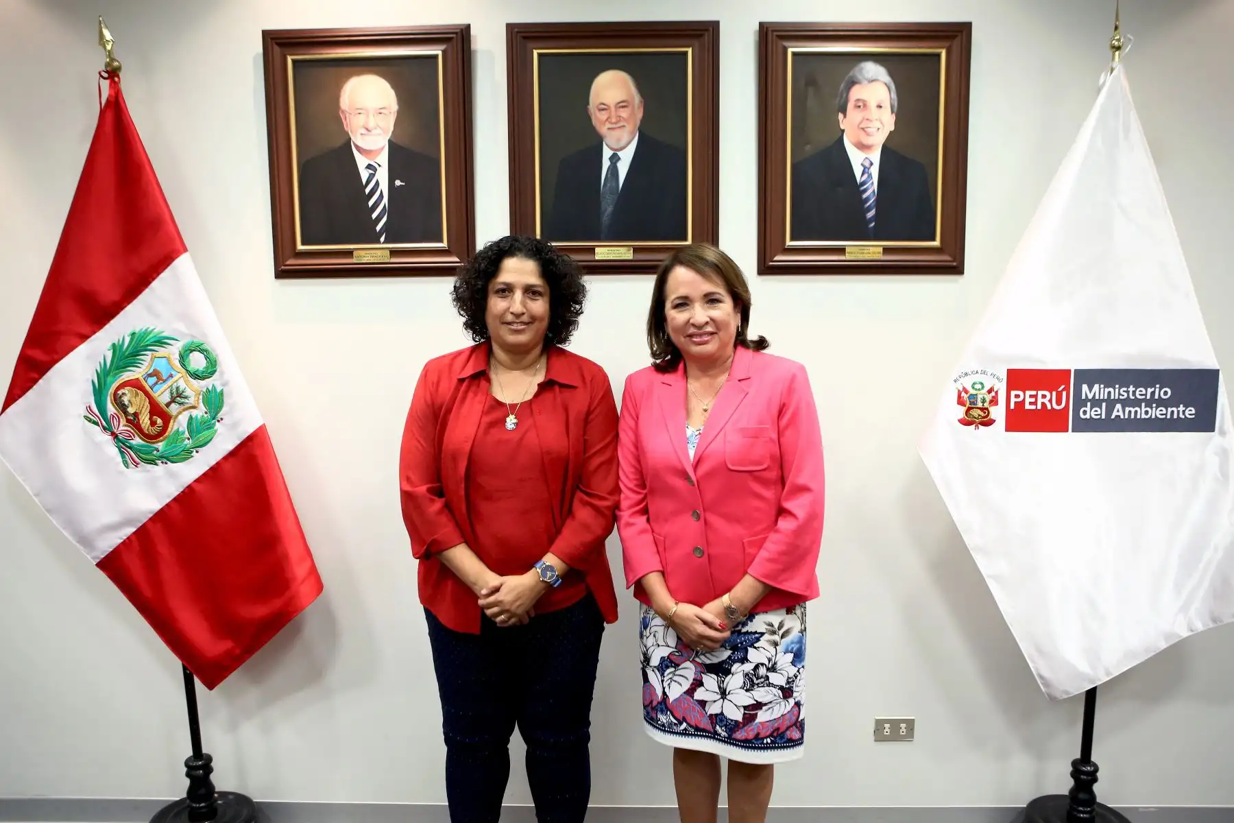 Ceremonia de asunción de la ministra del Ambiente, Fabiola Muñoz. Foto: ANDINA/Difusión.