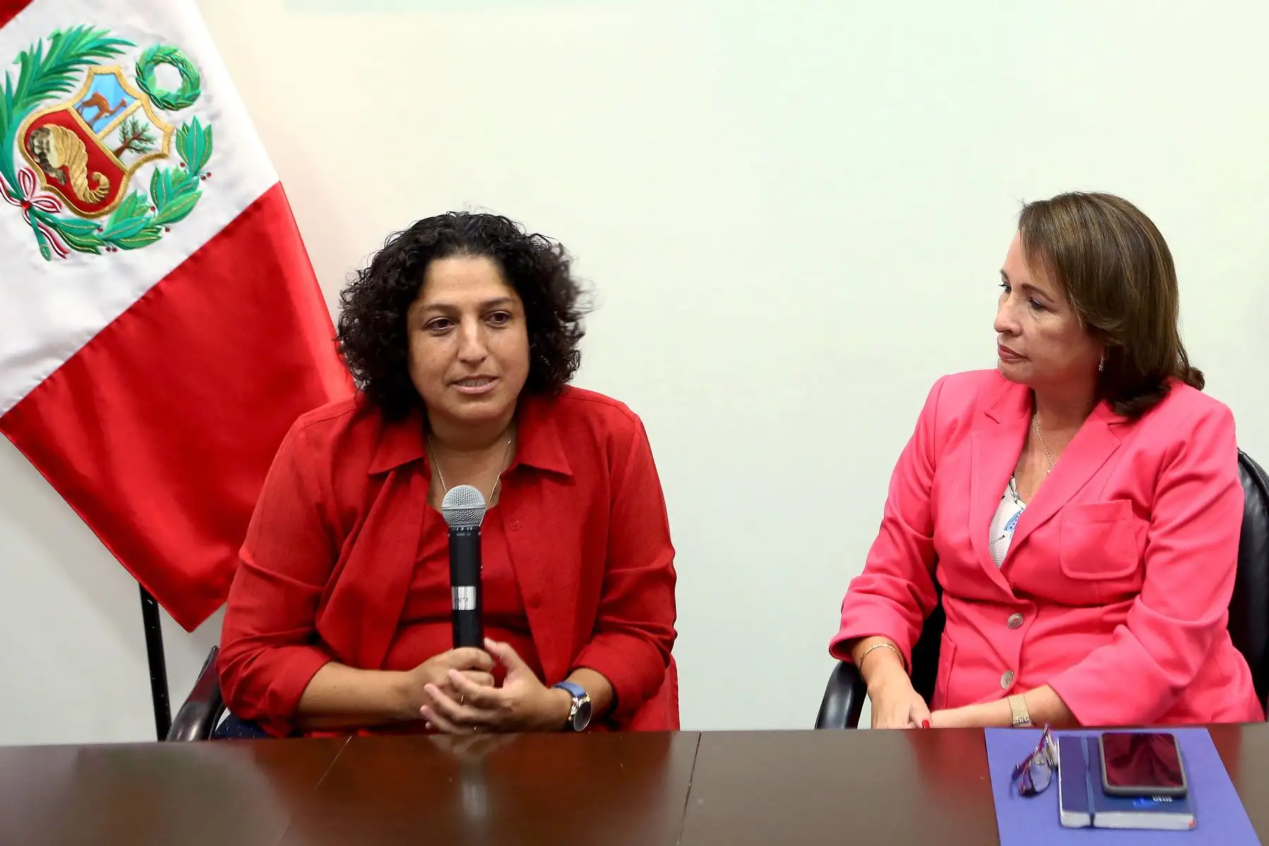 Ceremonia de asunción de la ministra del Ambiente, Fabiola Muñoz. Foto: ANDINA/Difusión.