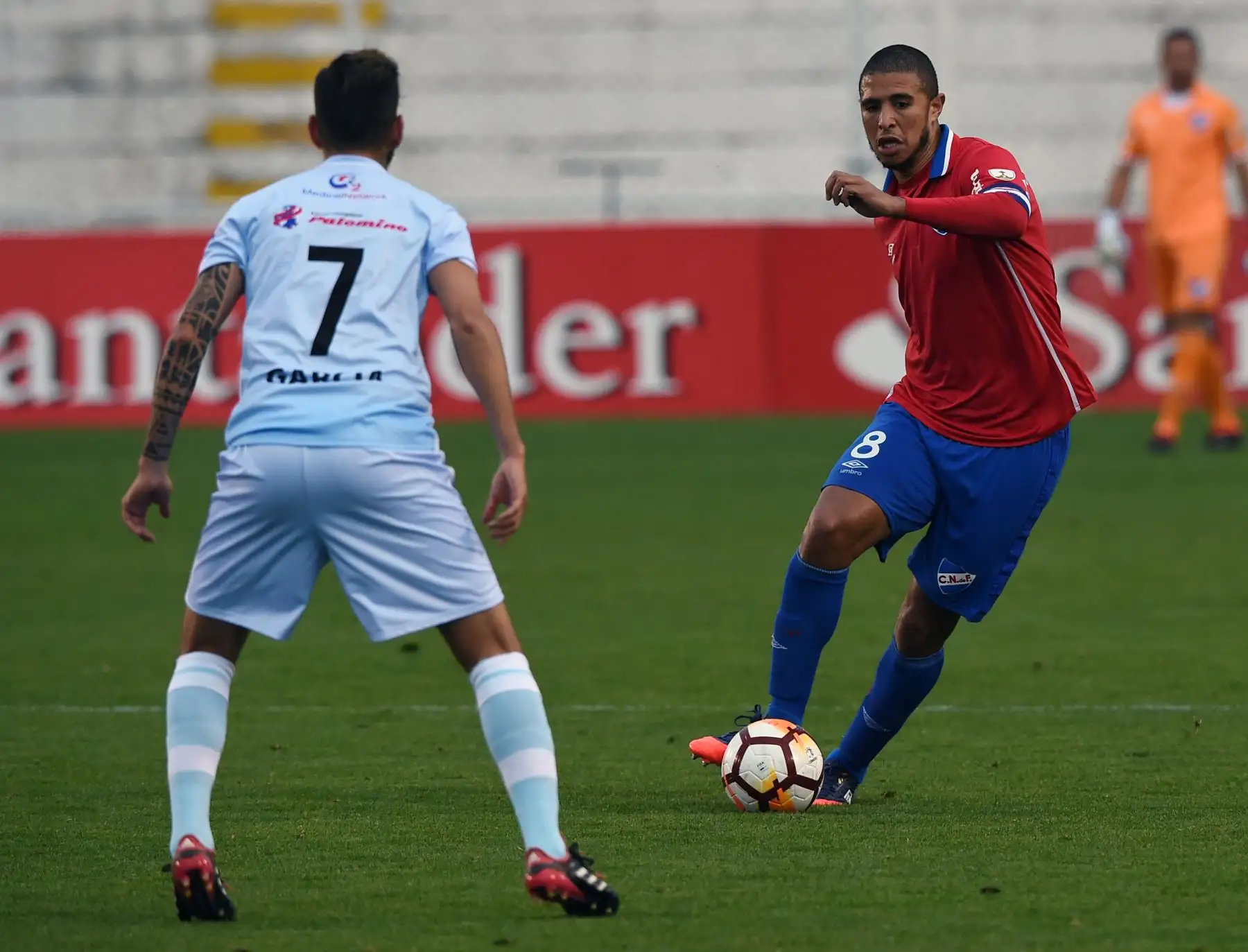 Garcilaso se ubica en el segundo lugar del Grupo 6 con cuatro puntos. Foto: AFP