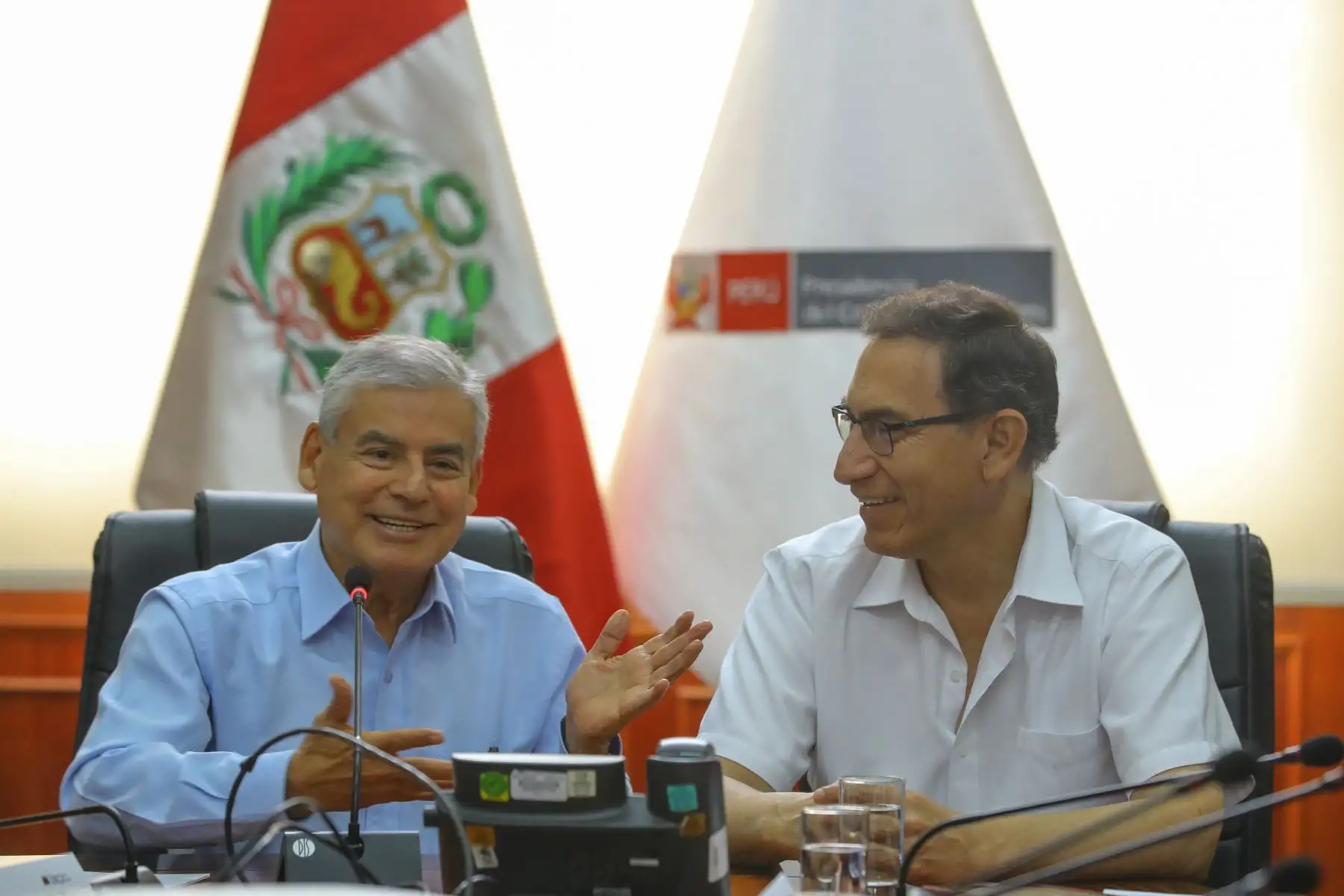 Presidente de la República, Martín Vizcarra, recibió el respaldo de los gobernadores regionales. Foto: ANDINA/Prensa Presidencia