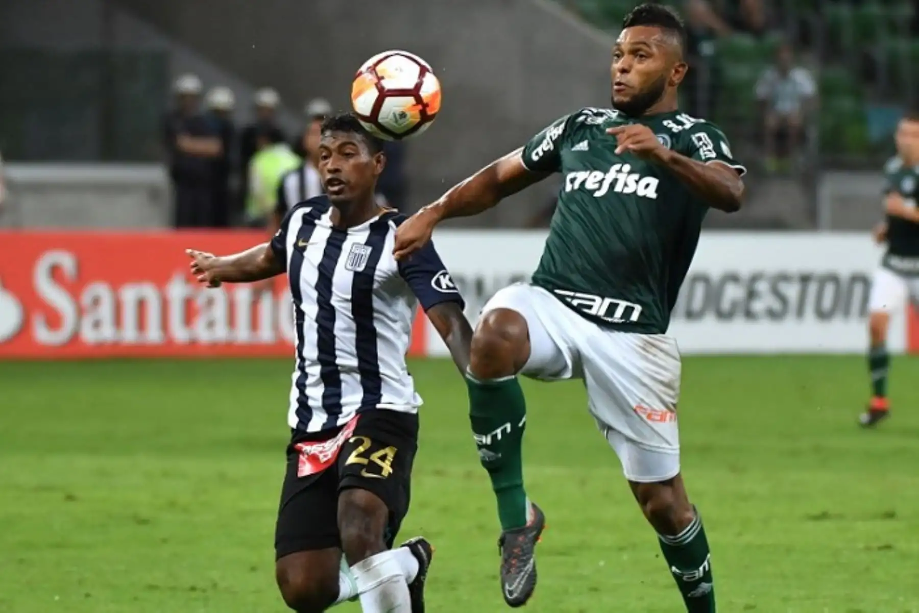 Alianza Lima no fue rival fuerte para Palmeira. Foto: ANDINA/AFP