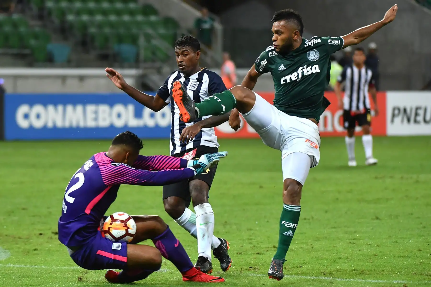 El partido fue por la segunda fecha del Grupo H de la Copa Libertadores 2018. Foto: ANDINA/AFP