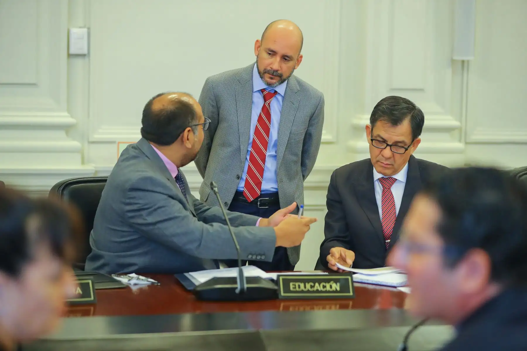 Presidente de la República, Martín Vizcarra, encabeza primera sesión del Consejo de Ministros. Foto: ANDINA/Prensa Presidencia.