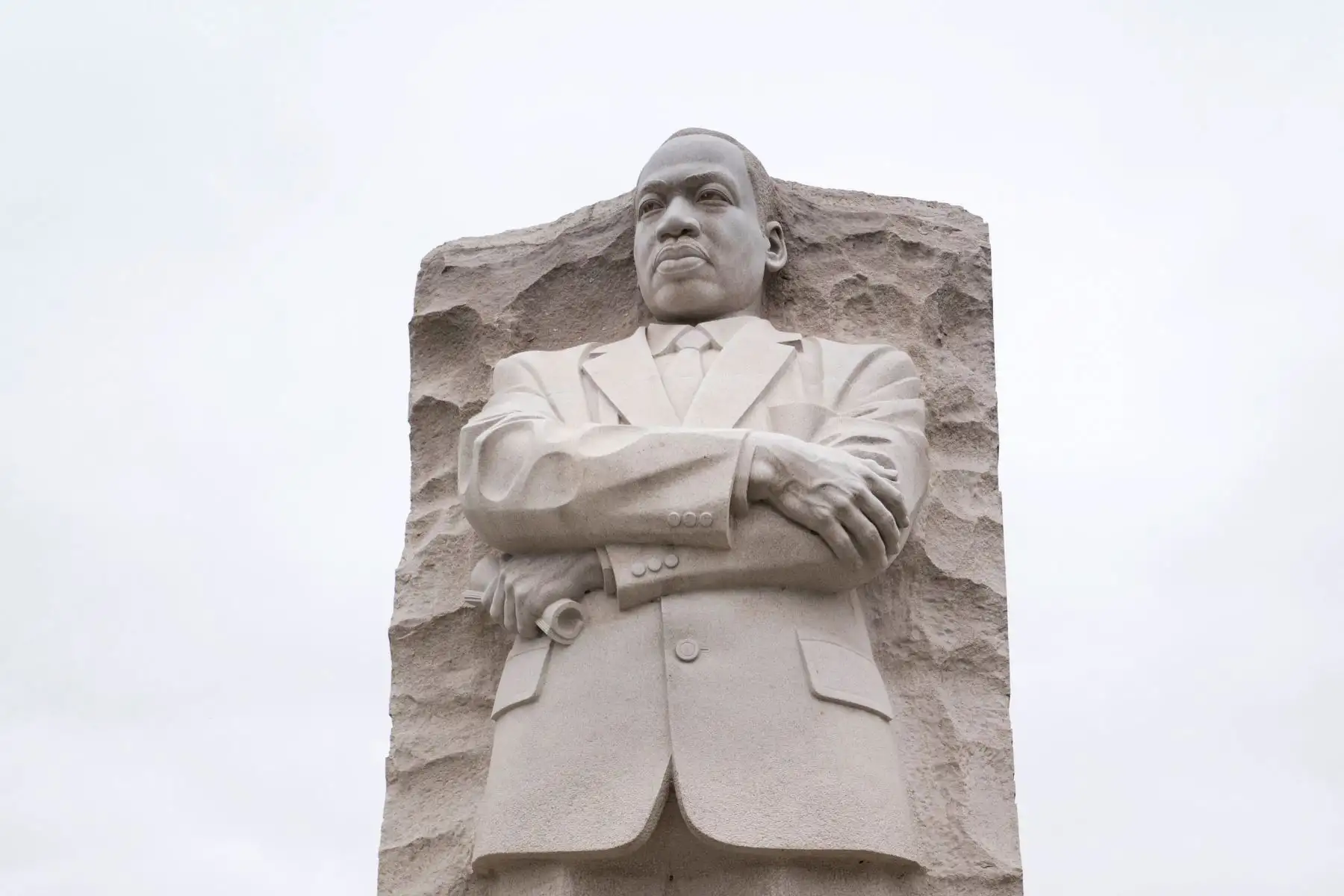 Vista del Monumento Conmemorativo Nacional de Martin Luther King, Jr. en Washington, Estado Unidos. Hoy, 4 de abril de 2018, se cumplen cincuenta años del asesinato de Martin Luther King Jr. en el Motel Lorraine en Memphis, Tennessee. (Foto: EFE)
