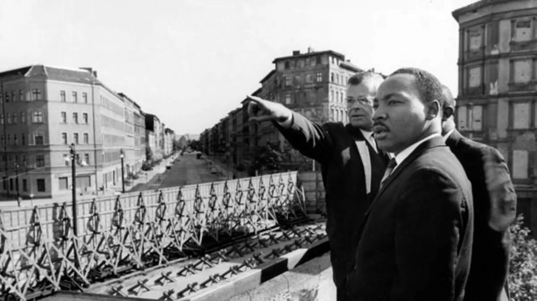 Martin Luther King Jr. habló a Berlín Este.Foto:Internet/OZY