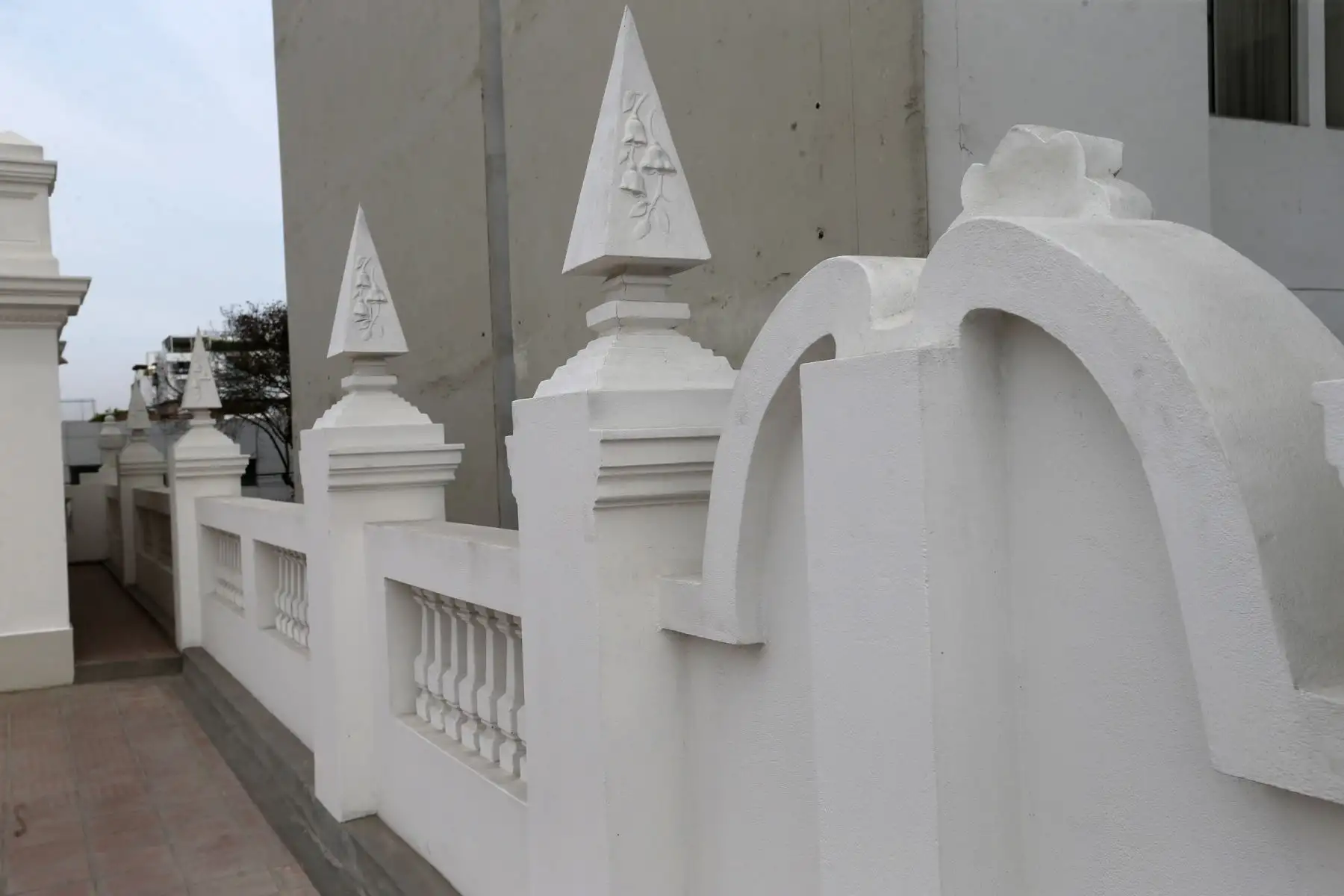 Casa Suárez, en Miraflores, tiene un  peculiar parecido al Palacio de Gobierno. Foto: ANDINA/Norman Córdova.