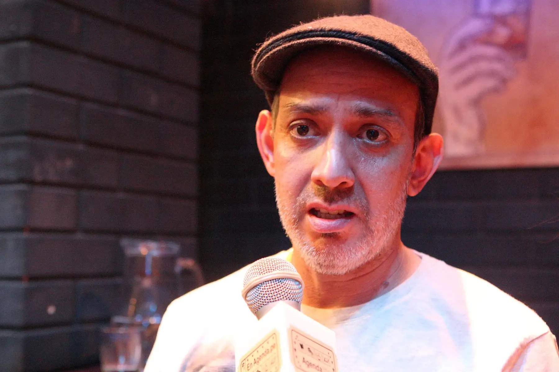 Obra teatral sobre Lucha Reyes "Sin decirte adiós",de Eduardo Adrianzén, dirigida por Rómulo Assereto y protagonizada por Anaí Padilla, Christian Ysla, Américo Zúñiga, Martín Martínez, Diego Santana, Willy Terry, Pierr Padilla, José Terry y Juan Alberto Córdova. Foto: ANDINA/Héctor Vinces.